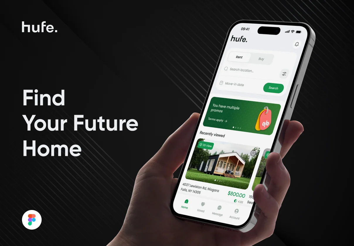 Hufe | Real Estate App UI Kit