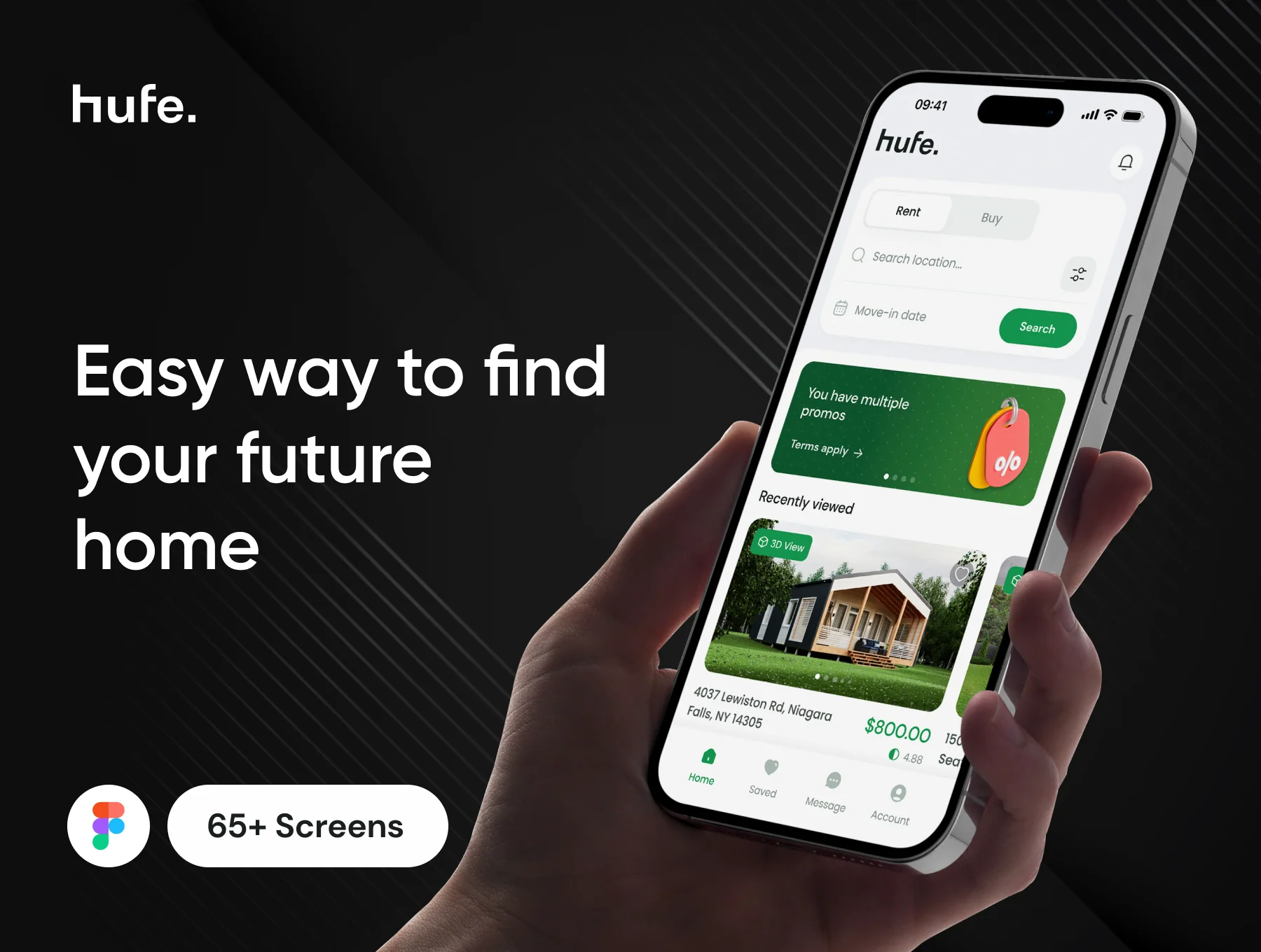 Hufe | Real Estate App UI Kit