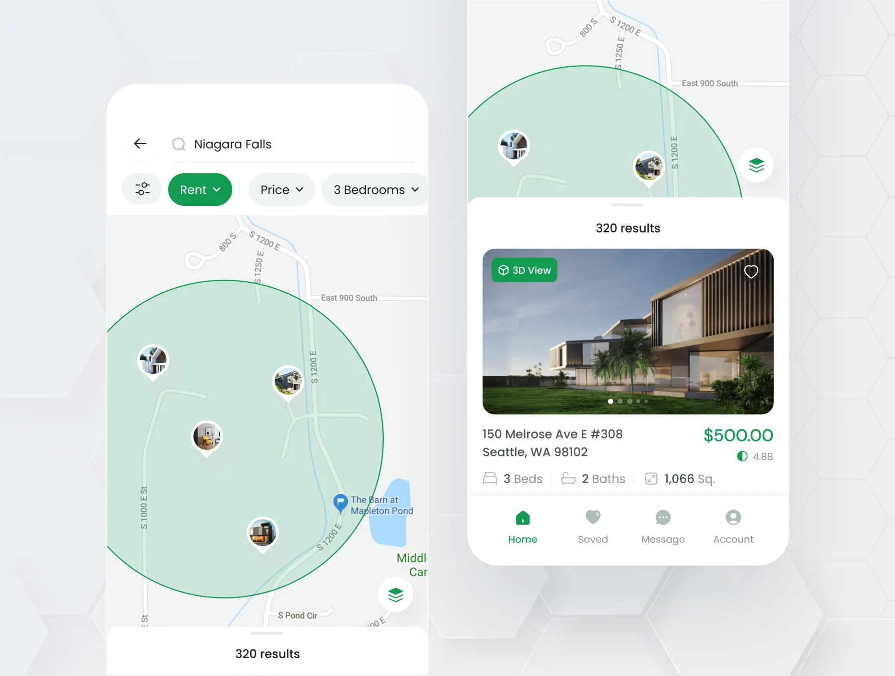 Hufe | Real Estate App UI Kit 8