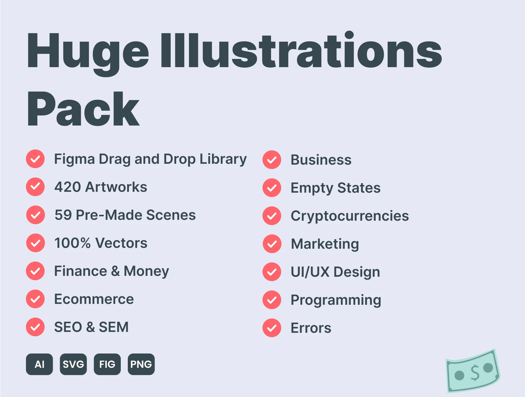 Huge Illustrations Pack