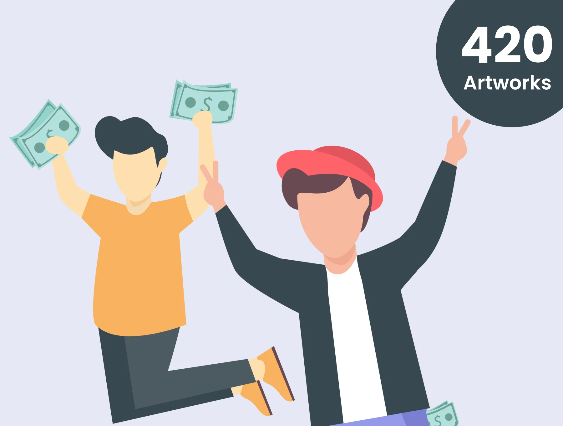 Huge Illustrations Pack 2