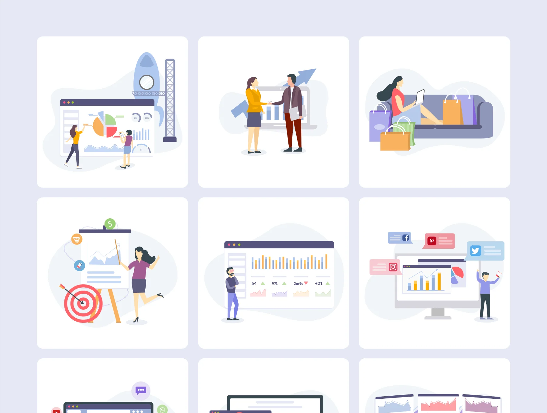 Huge Illustrations Pack 3