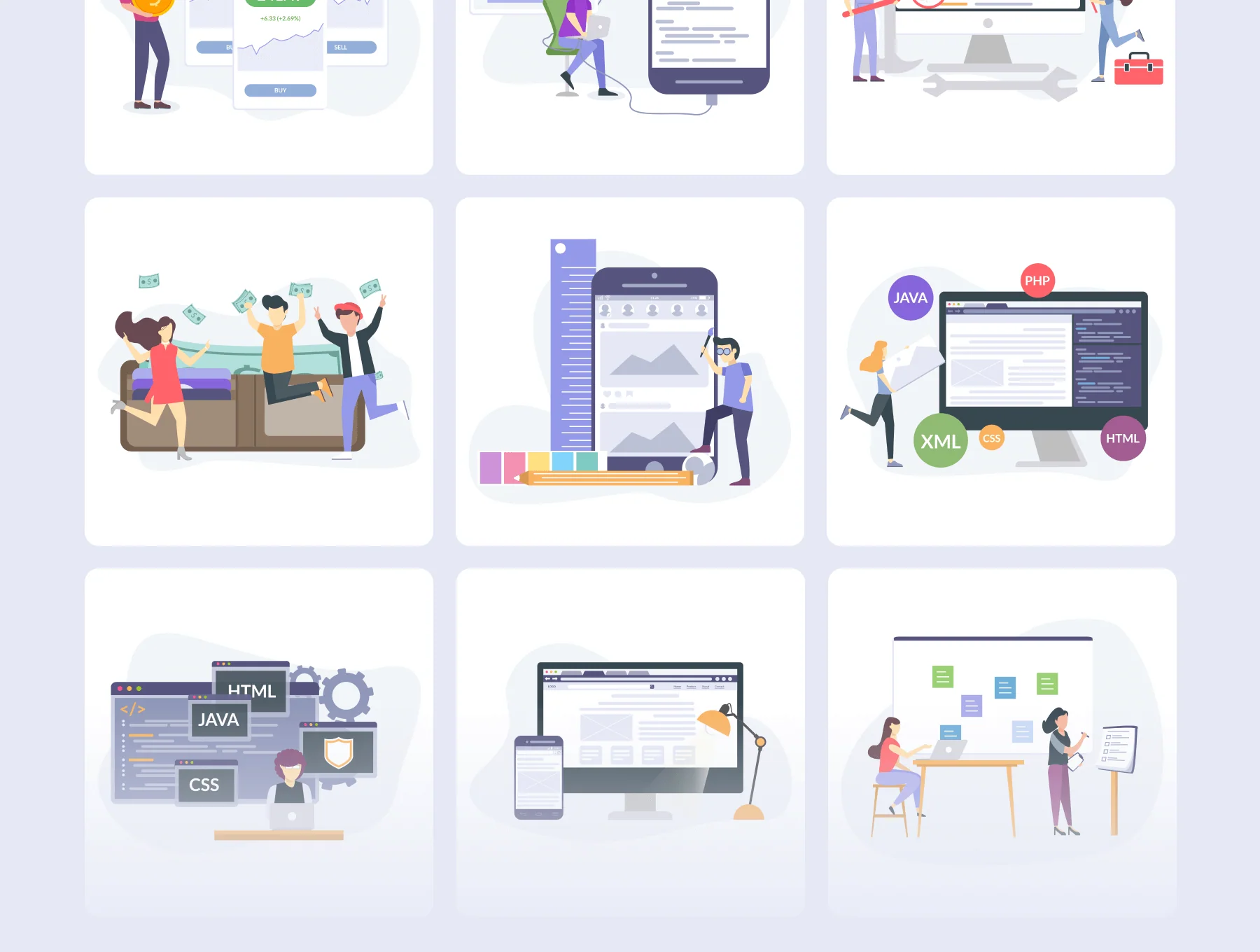 Huge Illustrations Pack 6