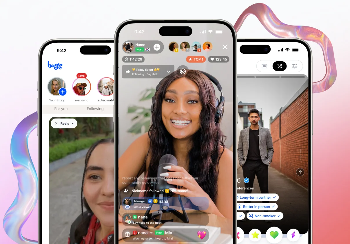 Huge — Modern Dating & Social UI Kit