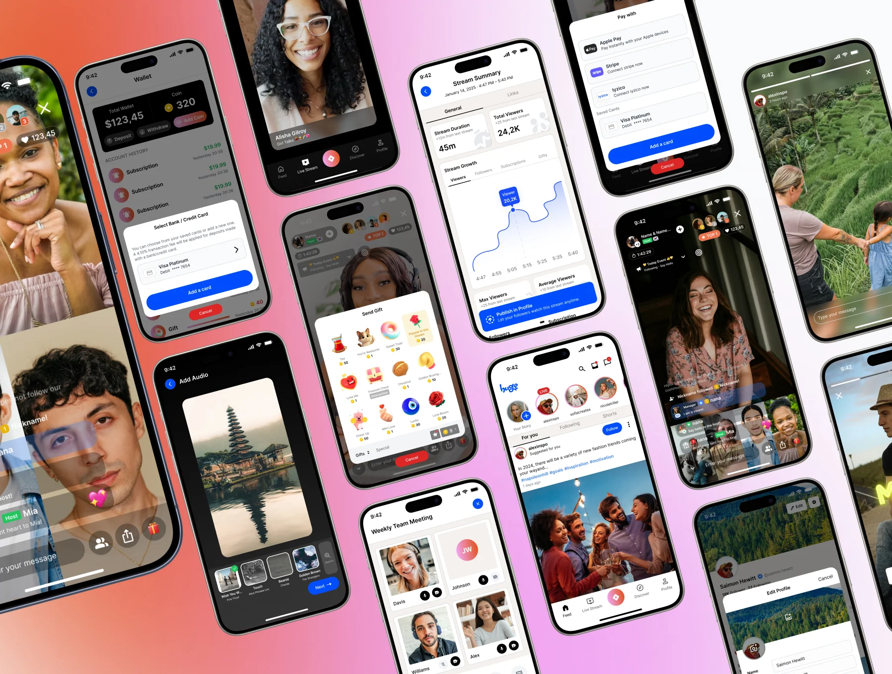 Huge — Modern Dating & Social UI Kit 6