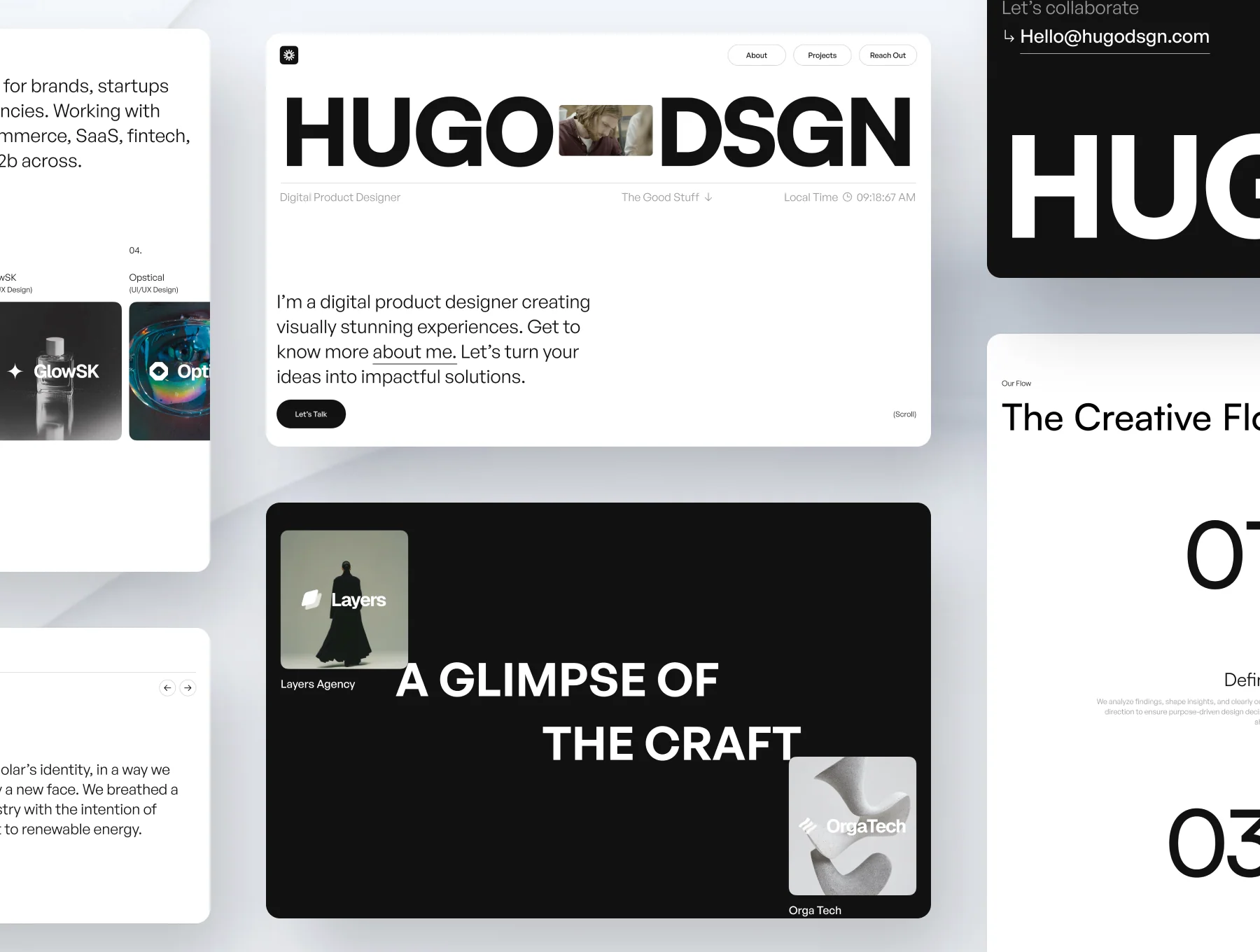 Hugo Design - Framer Template 3