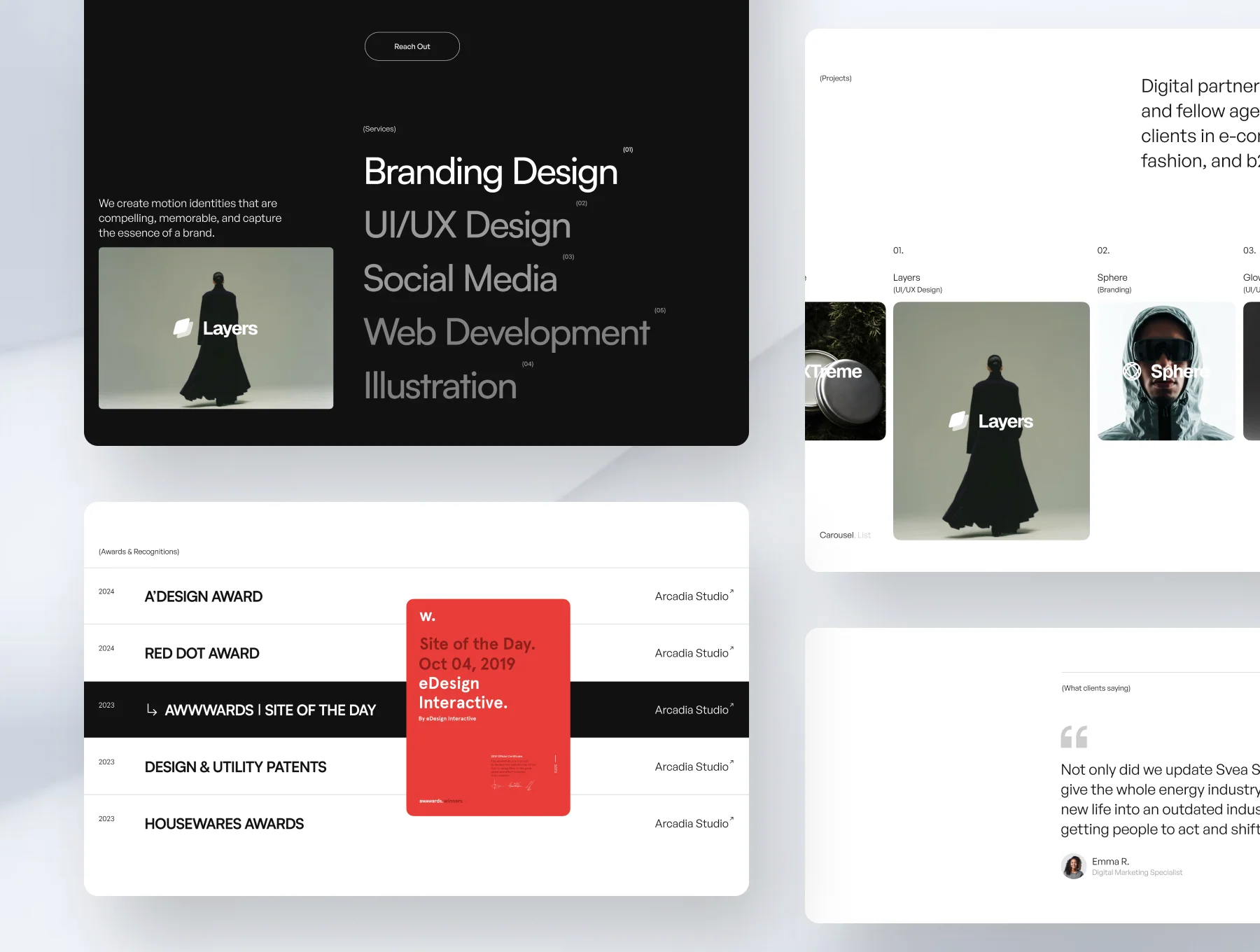 Hugo Design - Framer Template 4