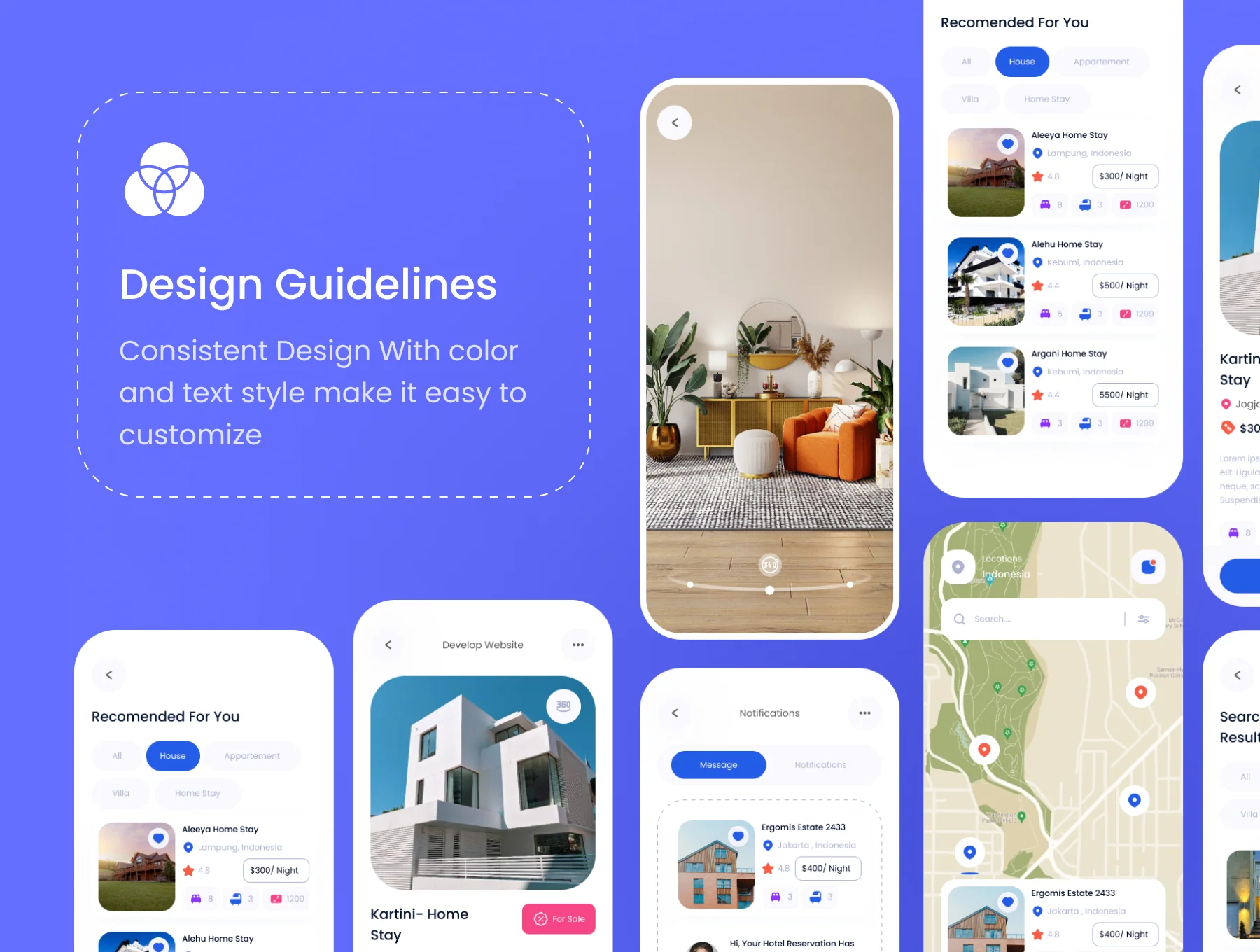 HUIGO | Real Estate App UI Kit 3