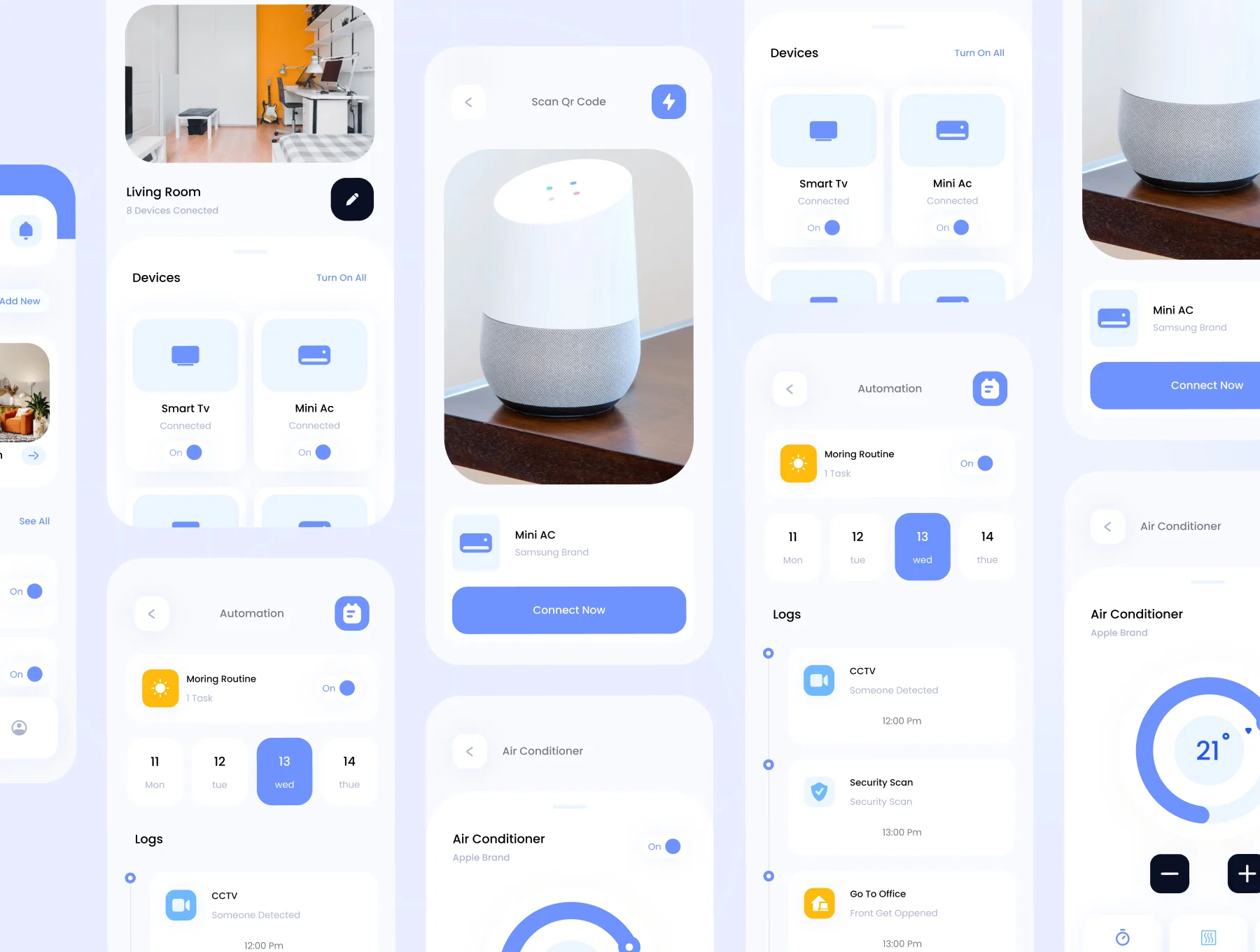 Hulo - Smart Home UI Kit 3