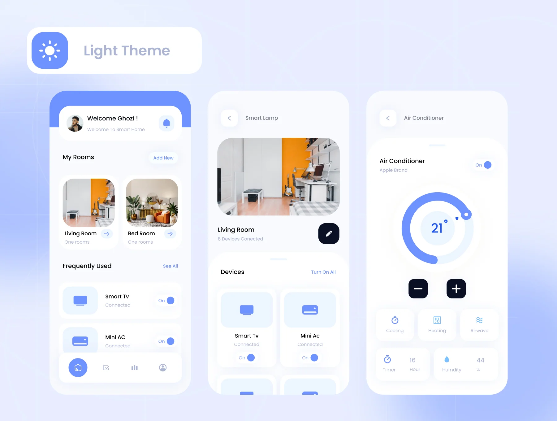 Hulo - Smart Home UI Kit 4