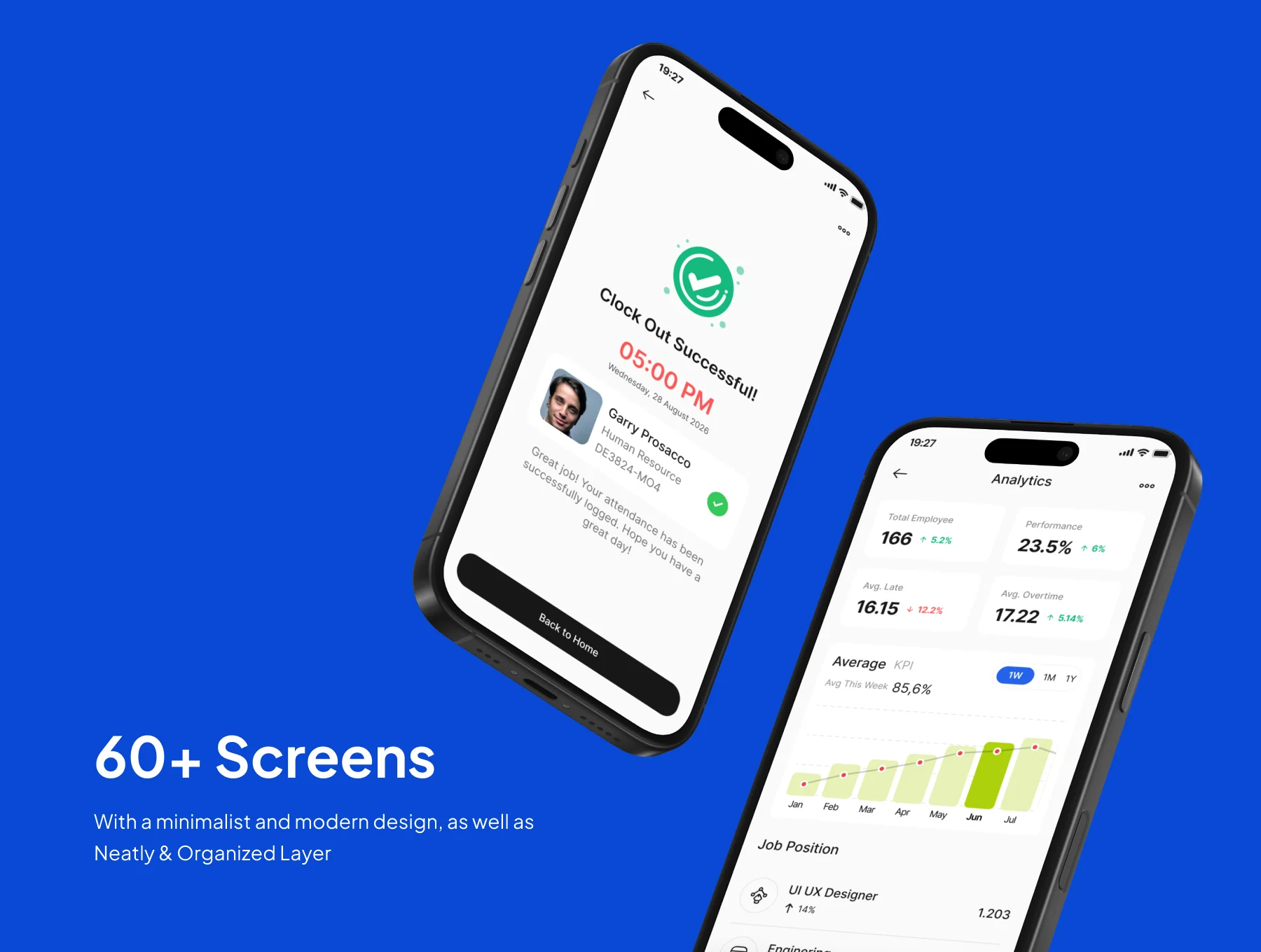 Humae - HR Management App UI Kits 3