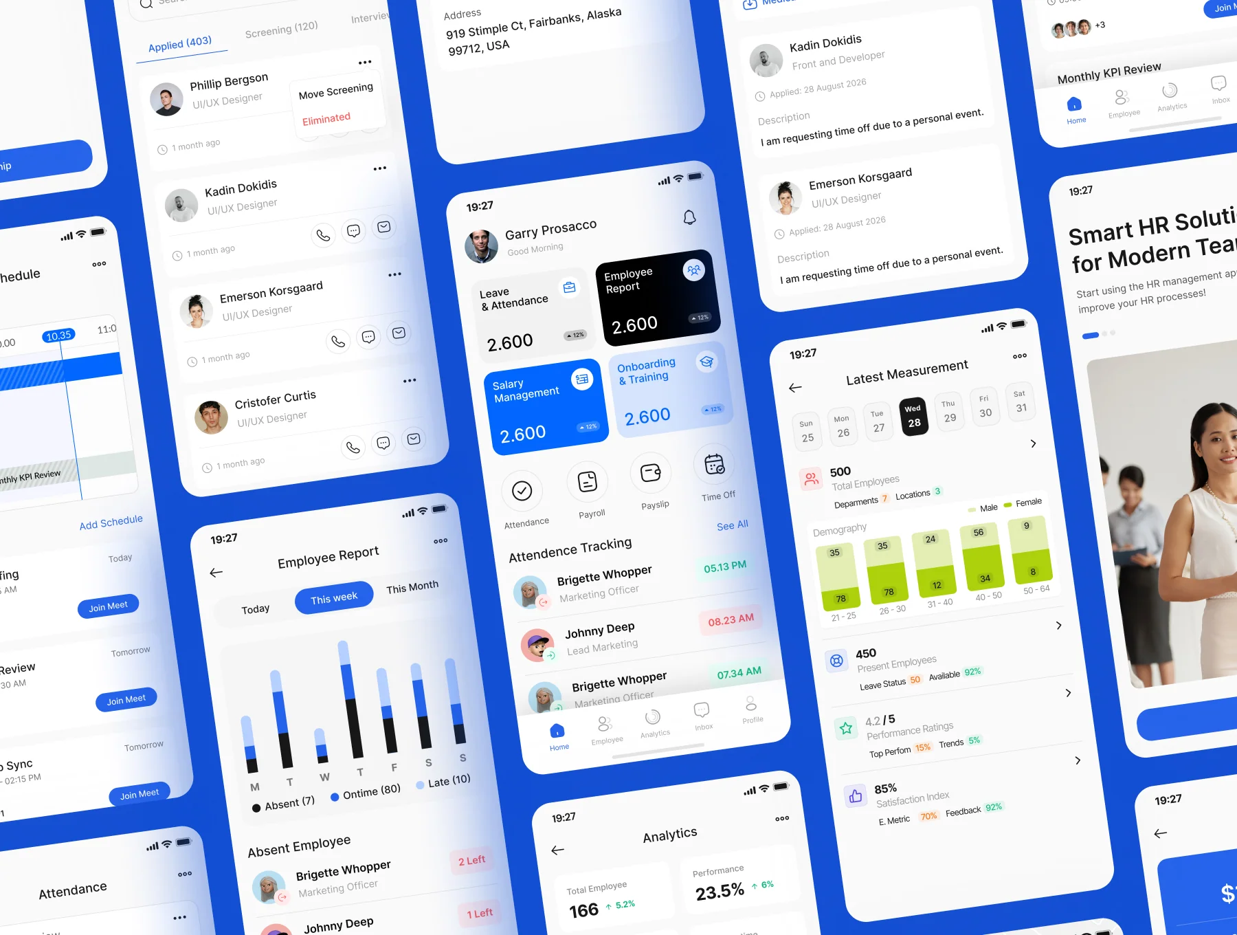 Humae - HR Management App UI Kits 5