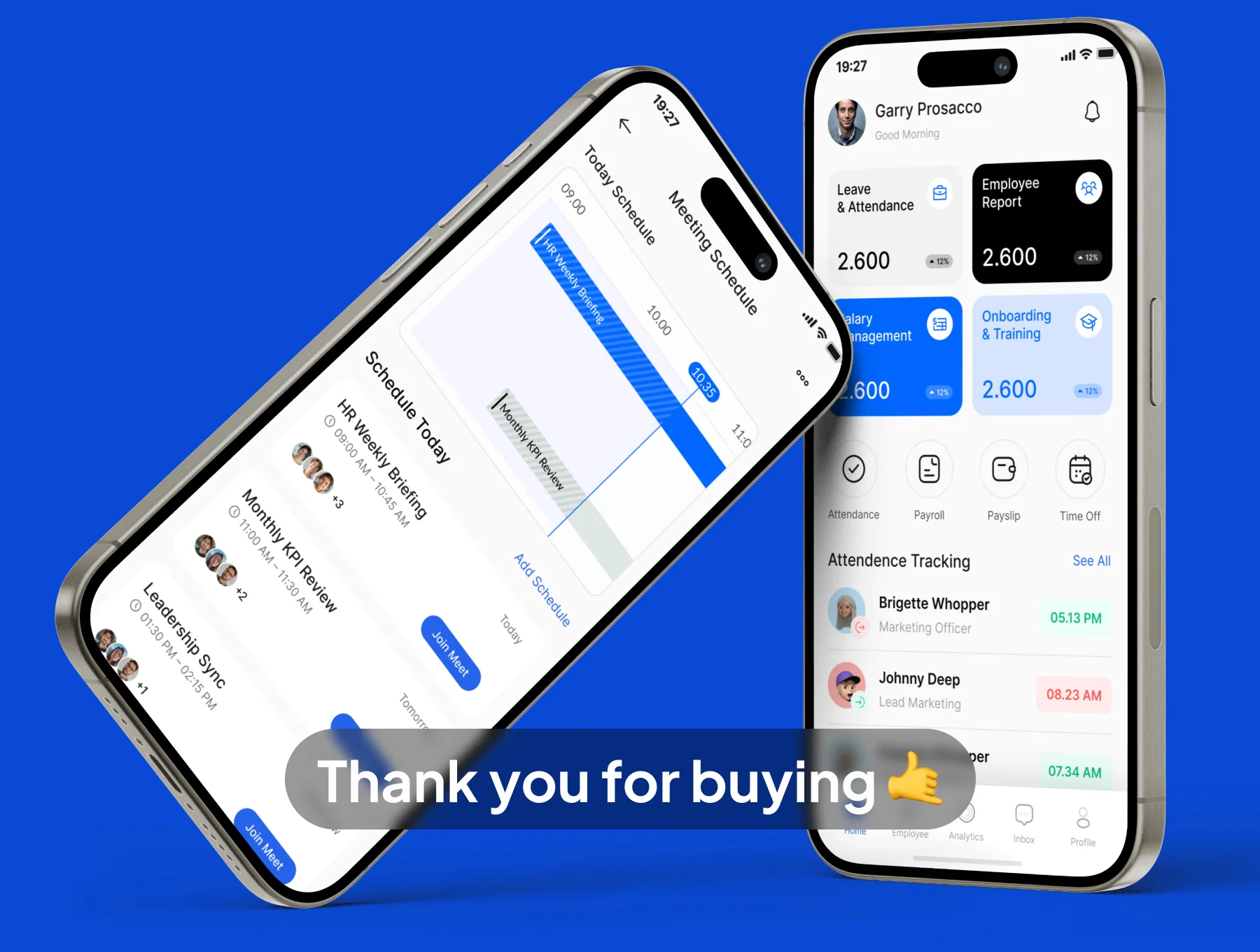 Humae - HR Management App UI Kits 6