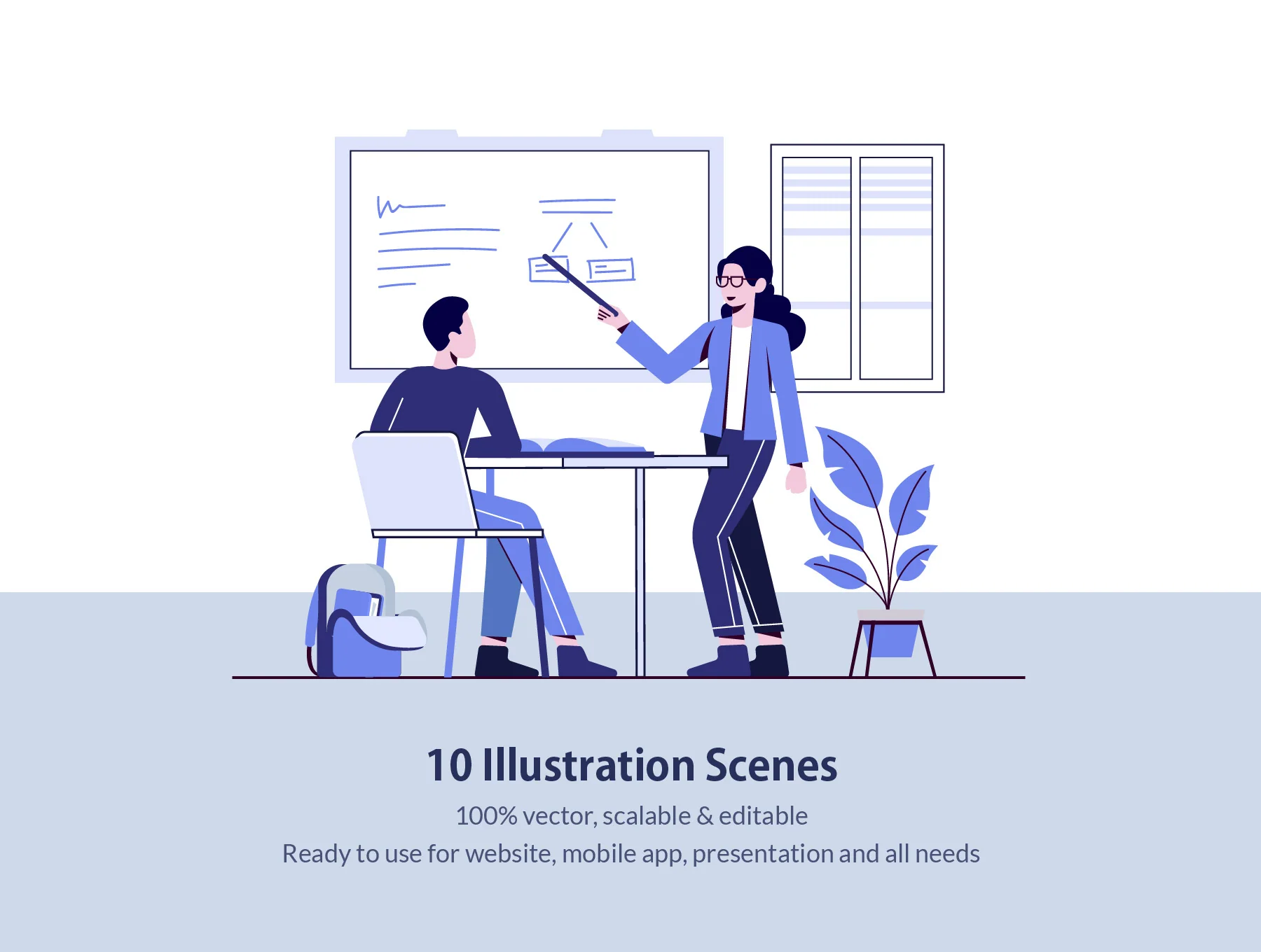 Human Activity Illustration Kit 3