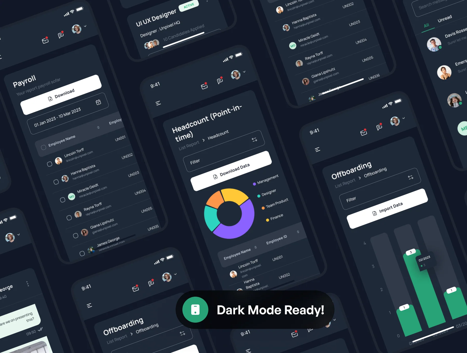 Humanline - HR Management Dashboard UI Kit 6