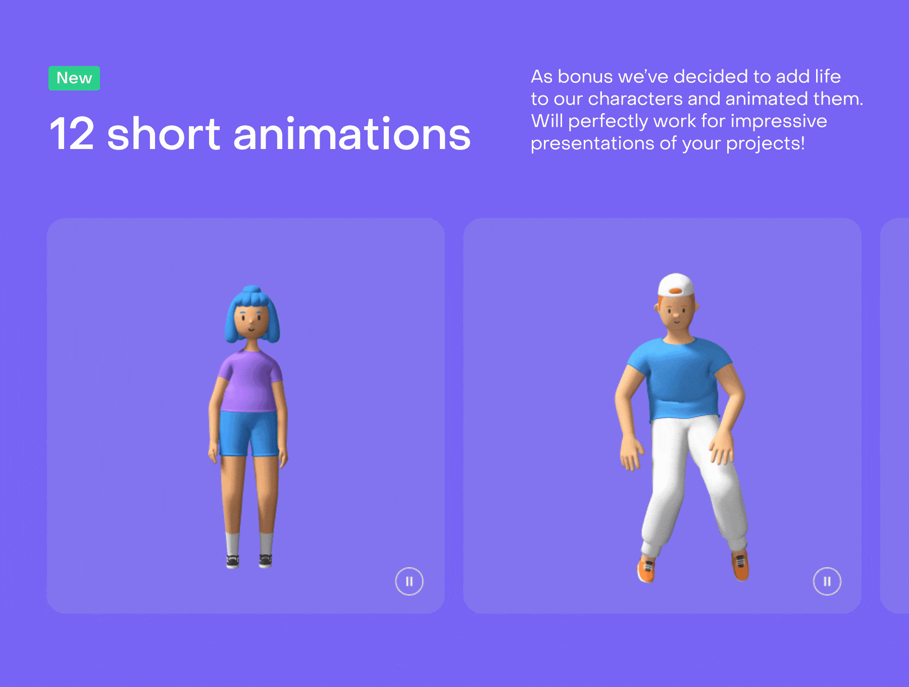 Humans 3d characters v2.0 3