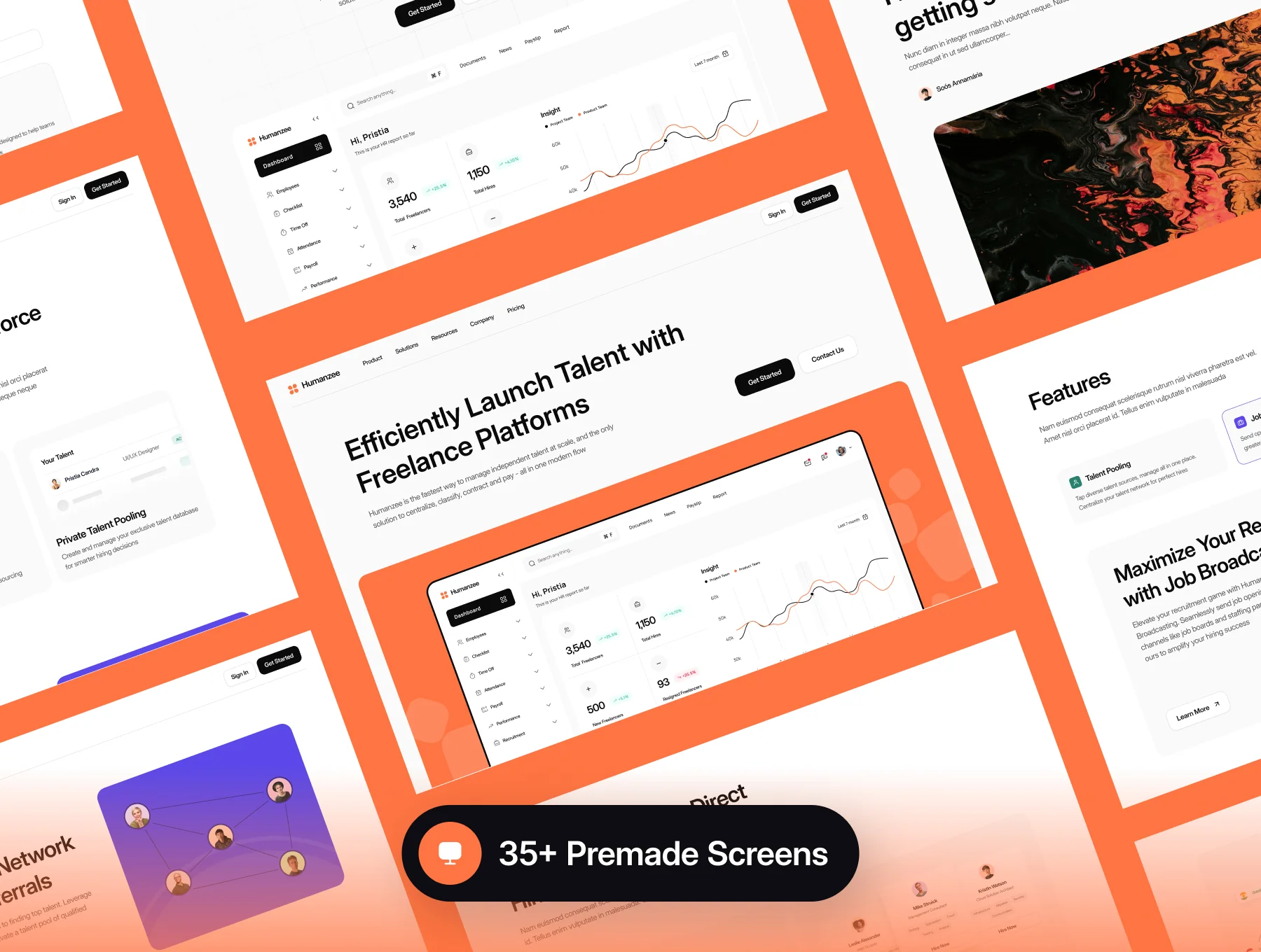 Humanzee - HR Solutions - Website Template UI Kit 5