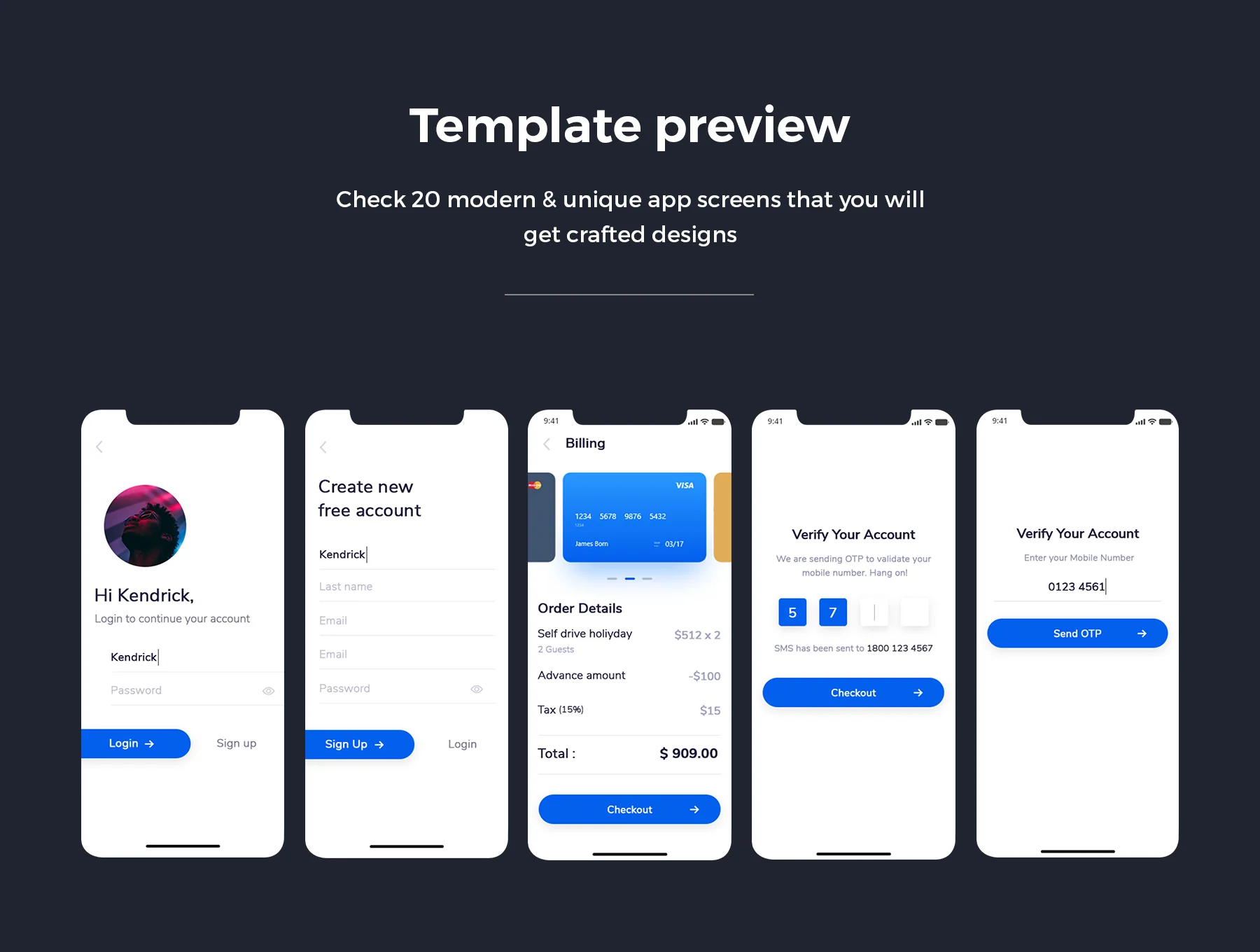 Humble Travel App - Mobile UI Kit 8