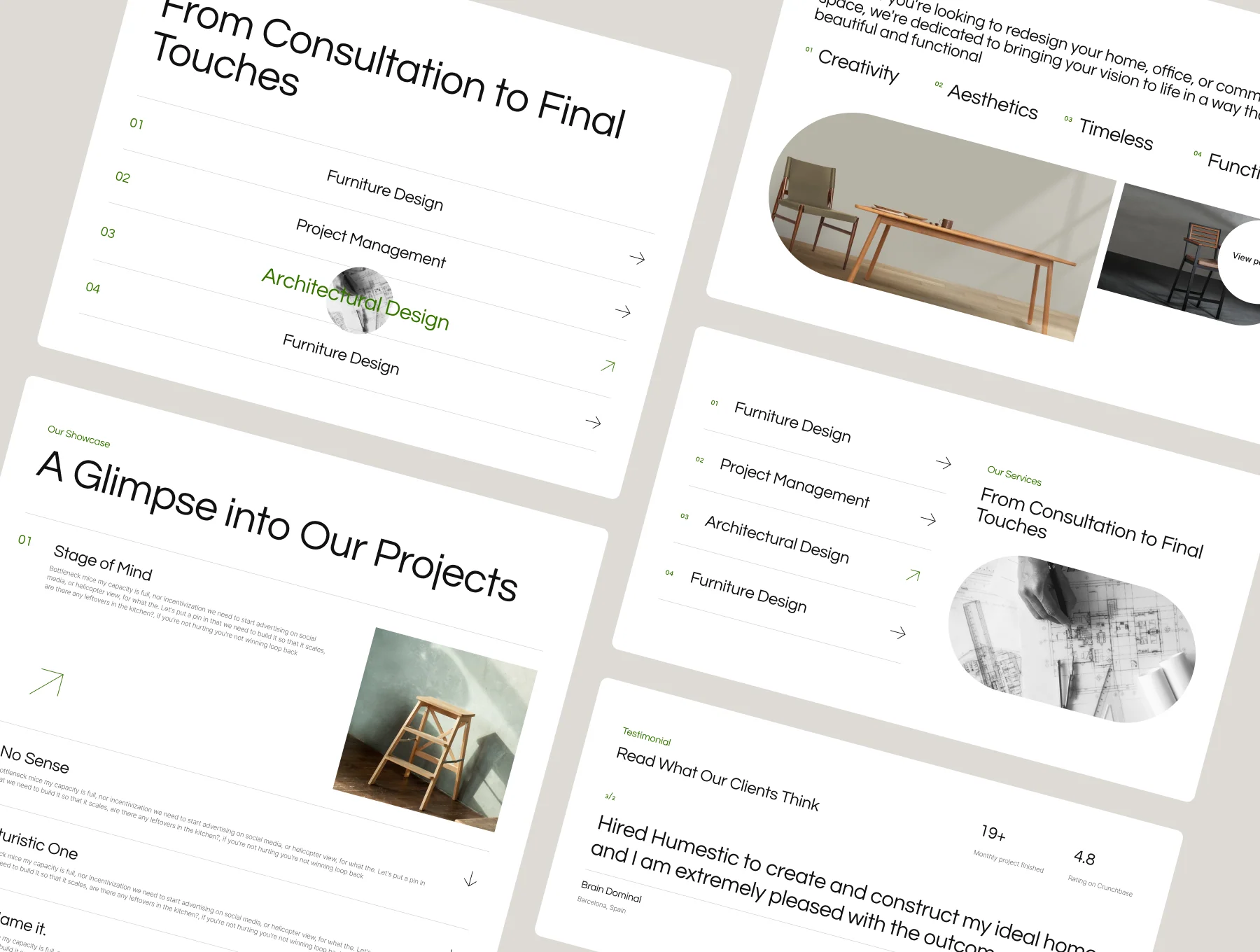 Humestic - Interior Designer Website 5