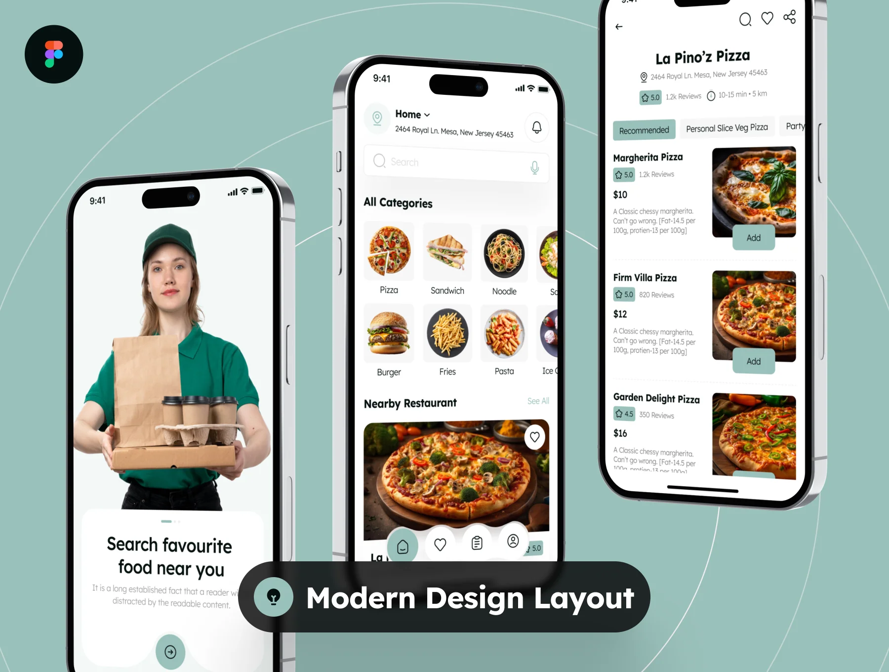 Hunger - Food Delivery App UI Kit 4