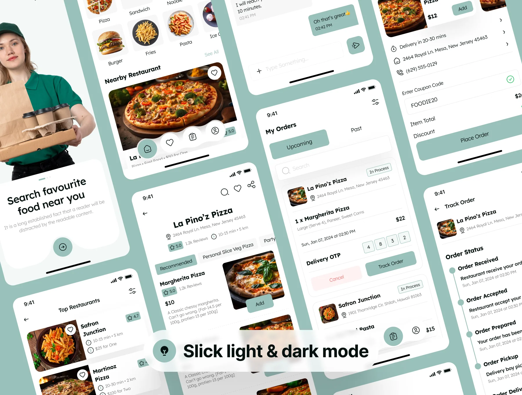 Hunger - Food Delivery App UI Kit 6