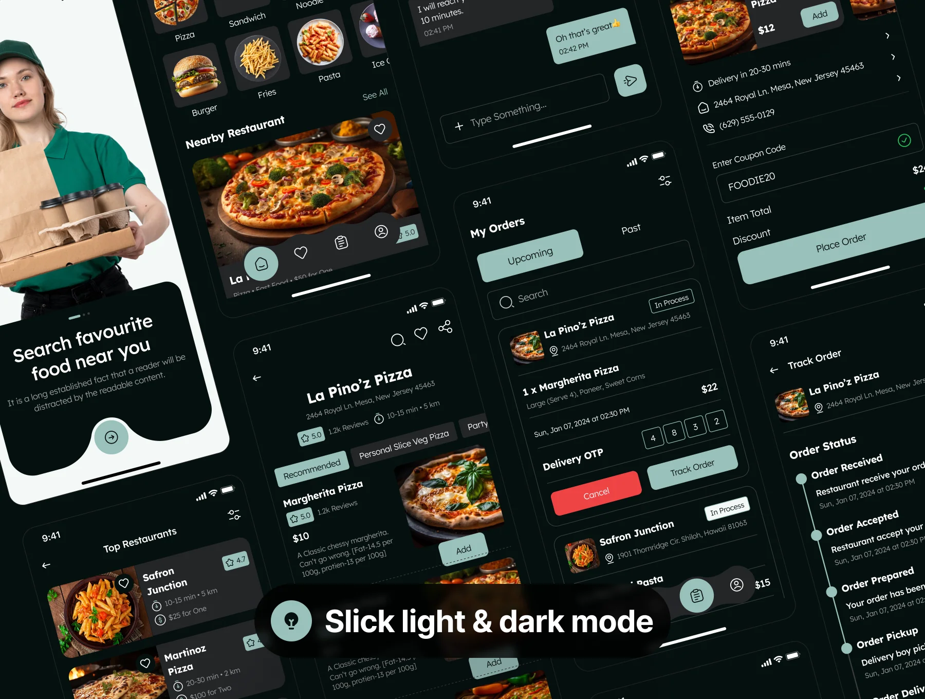 Hunger - Food Delivery App UI Kit 7