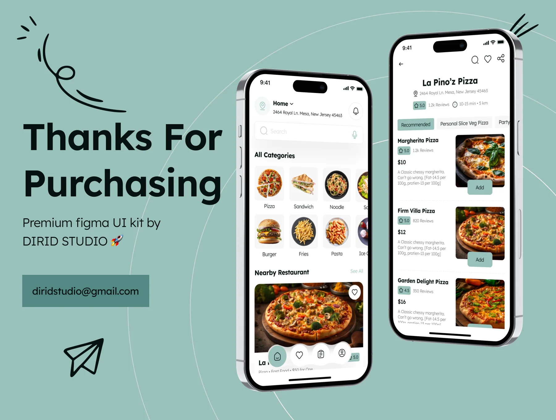 Hunger - Food Delivery App UI Kit 8