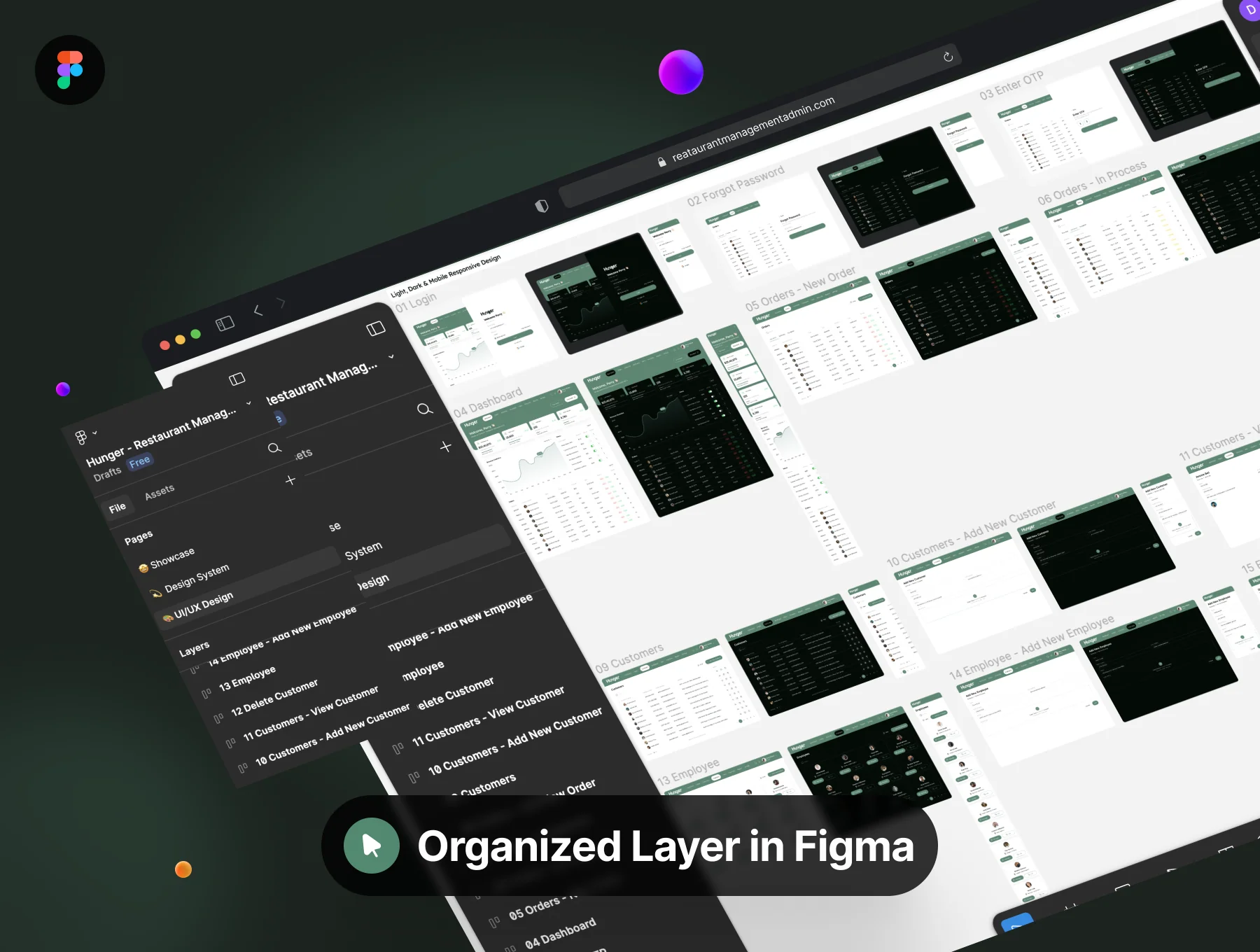 Hunger - Restaurant Management Dashboard Admin UI Kit 4