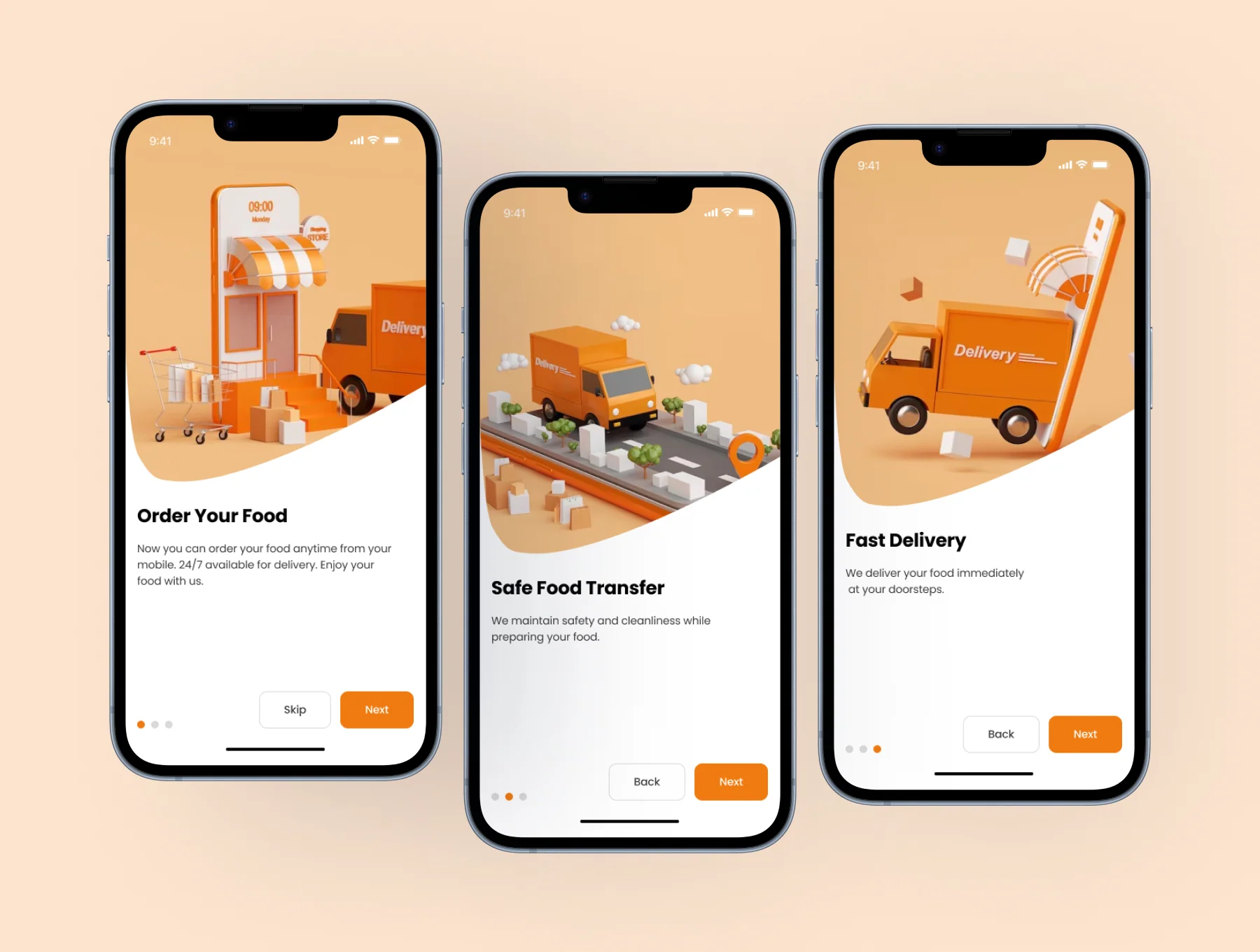 Hungry Hub - Food App UI Kit 3