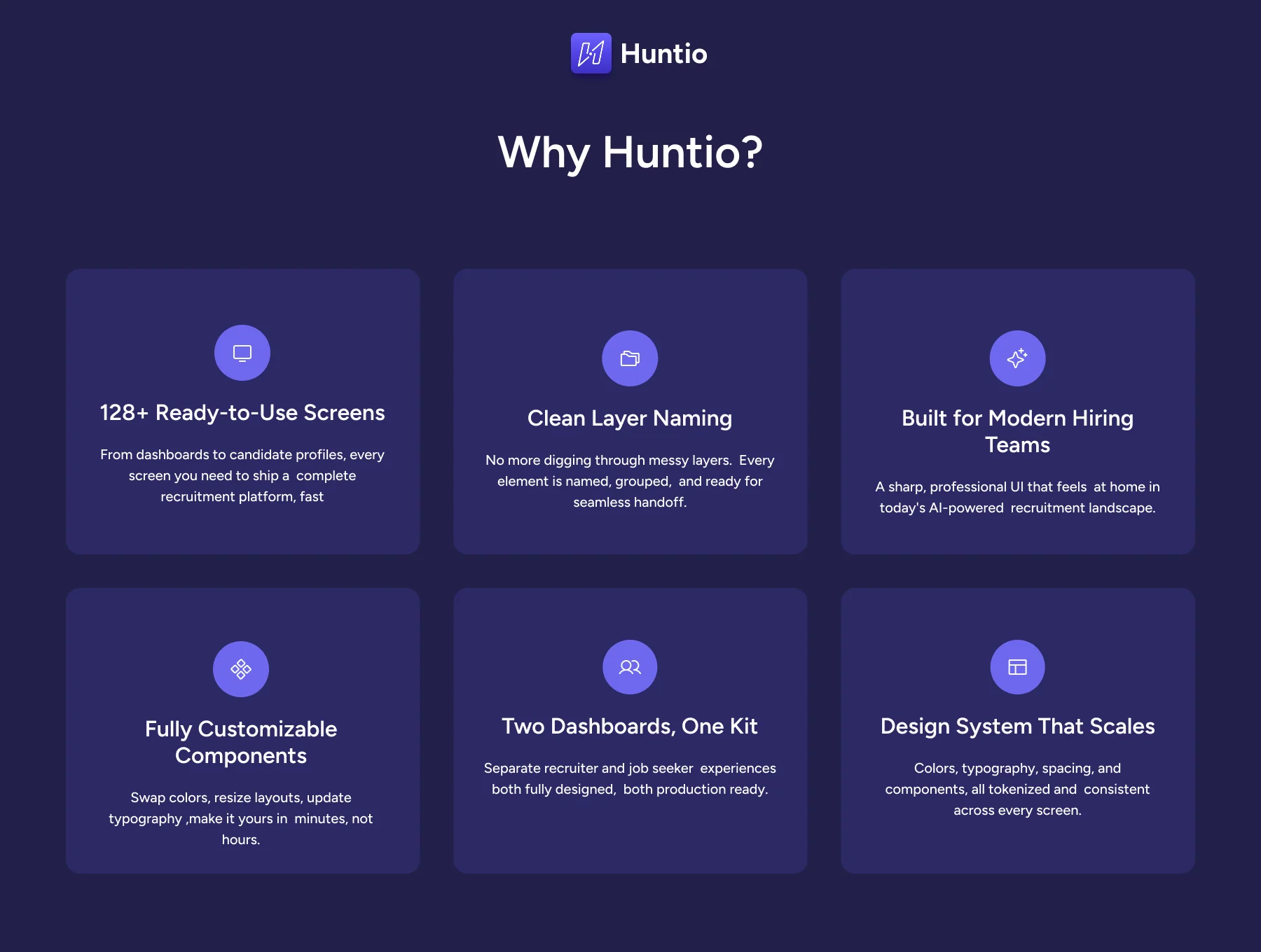 Huntio - AI Recruitment UI Kit for Recruiters & Job Seekers 3