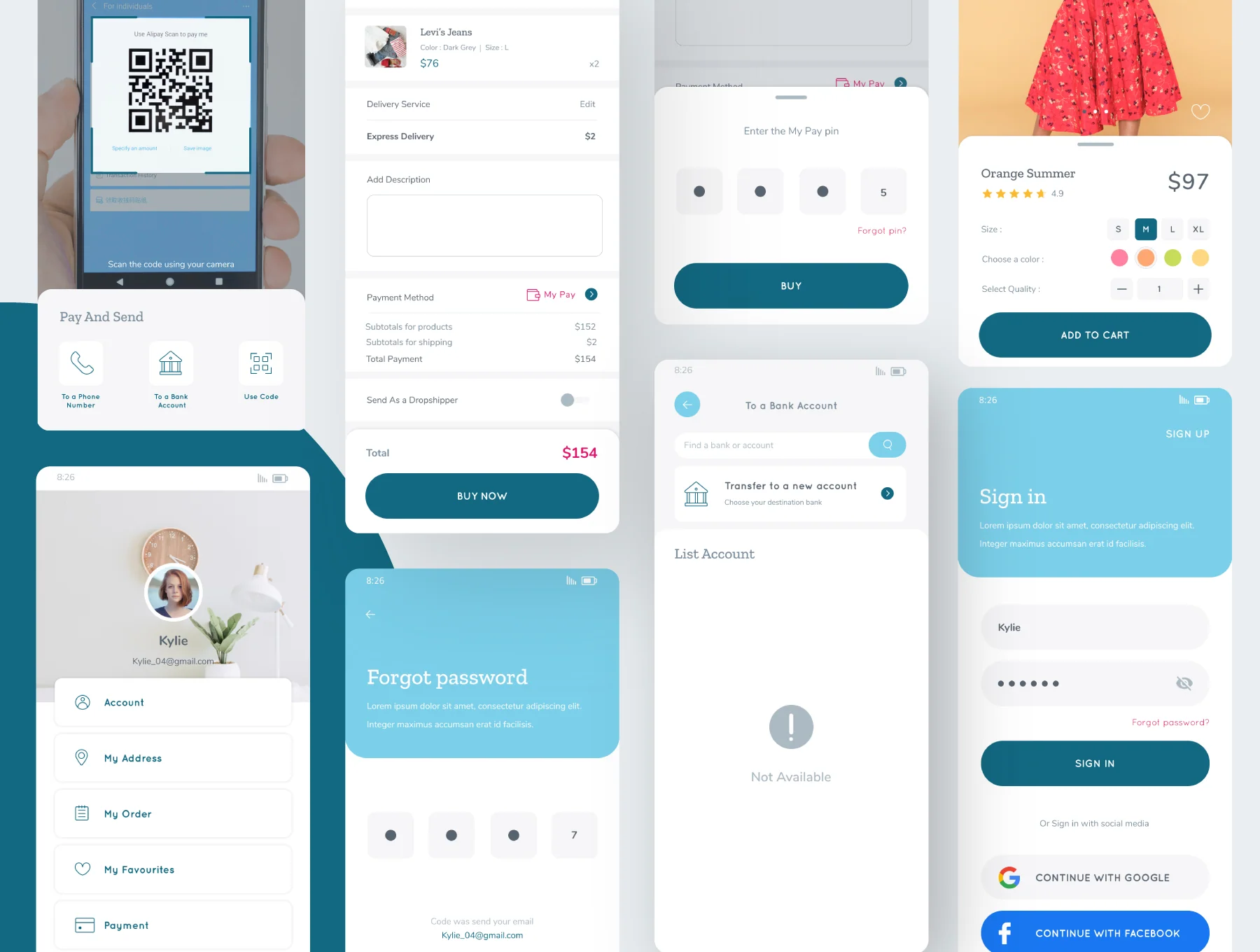 Hy-Shop UI Ecommerce Design 4