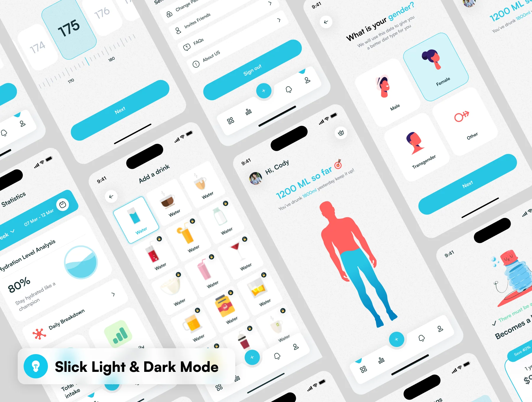 Hydrate Me - Water Drinking App 3