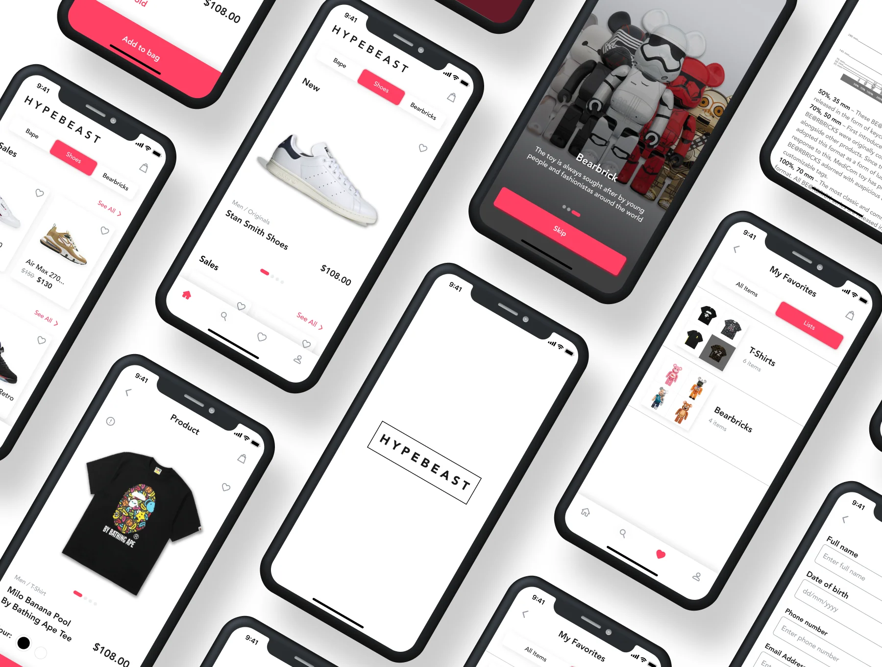 HypeBeast - E-commerce App UI Kit 2