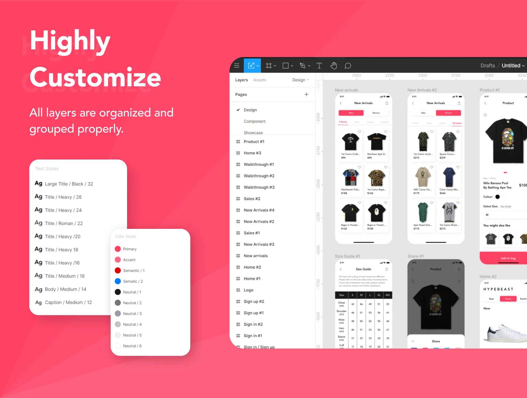 HypeBeast - E-commerce App UI Kit 4