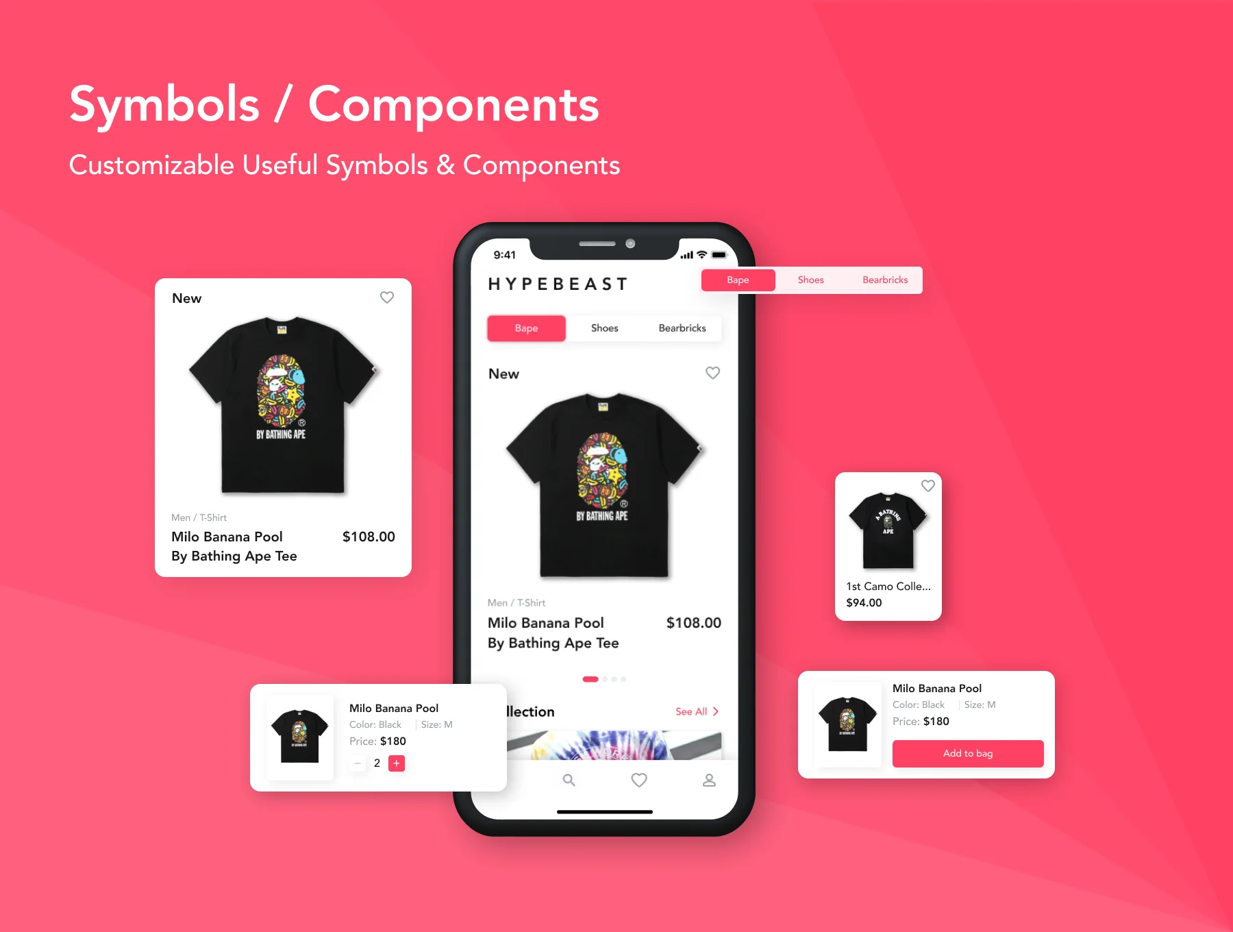 HypeBeast - E-commerce App UI Kit 5
