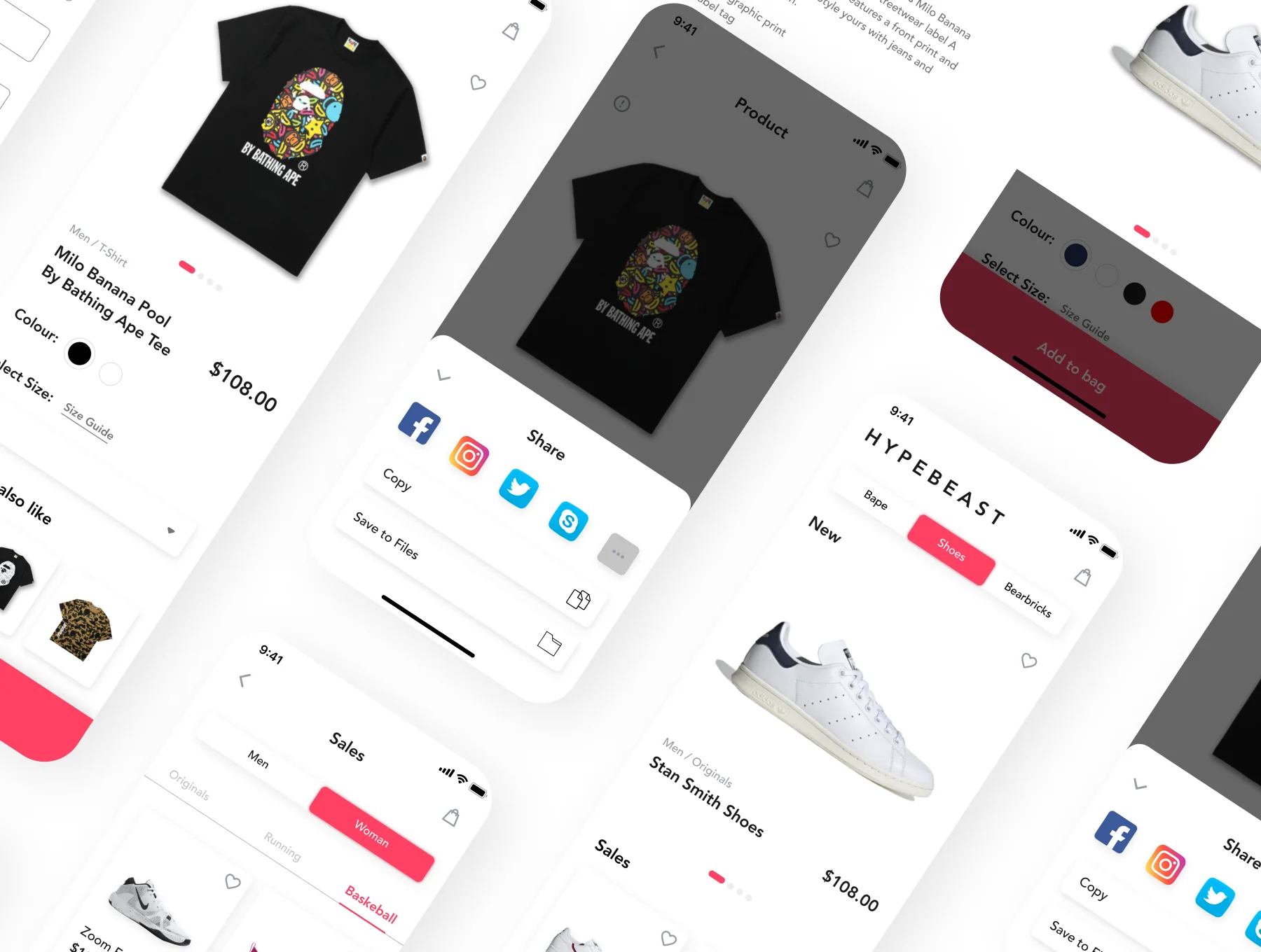 HypeBeast - E-commerce App UI Kit 8