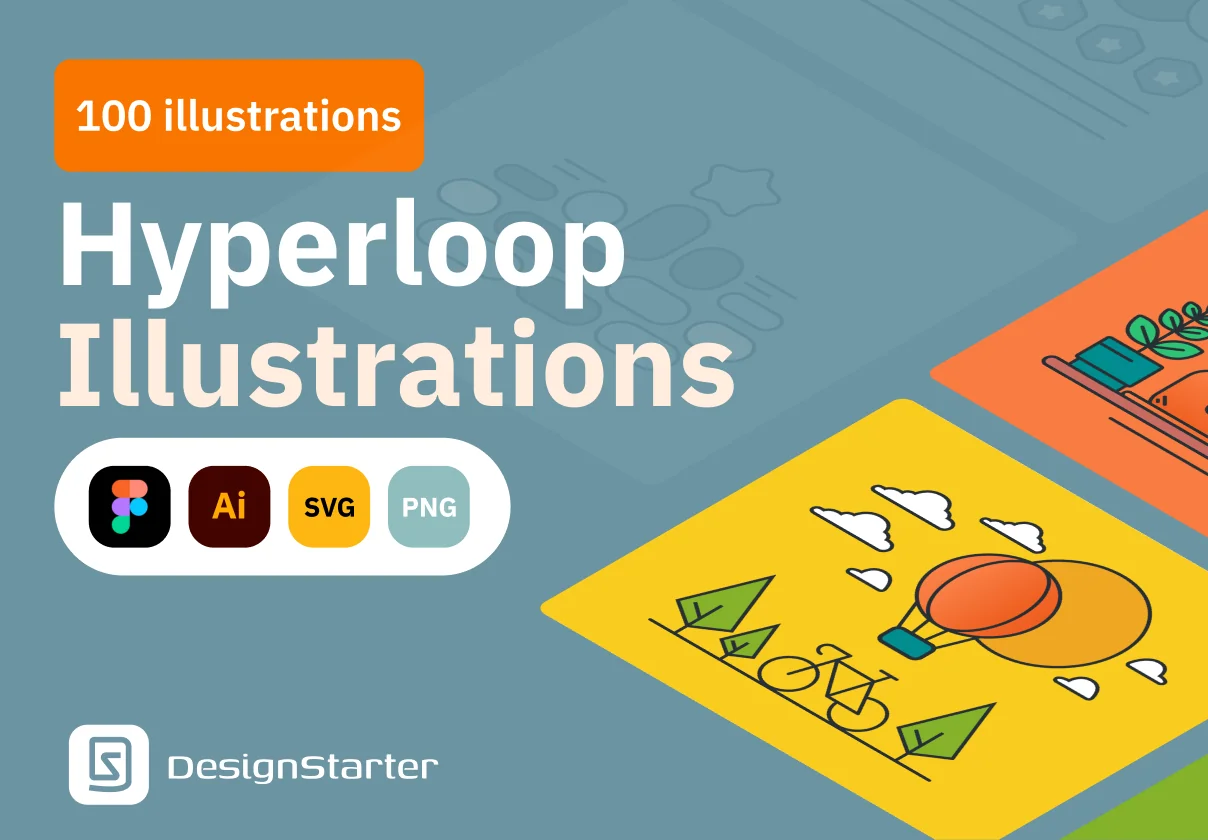 Hyperloop Illustrations