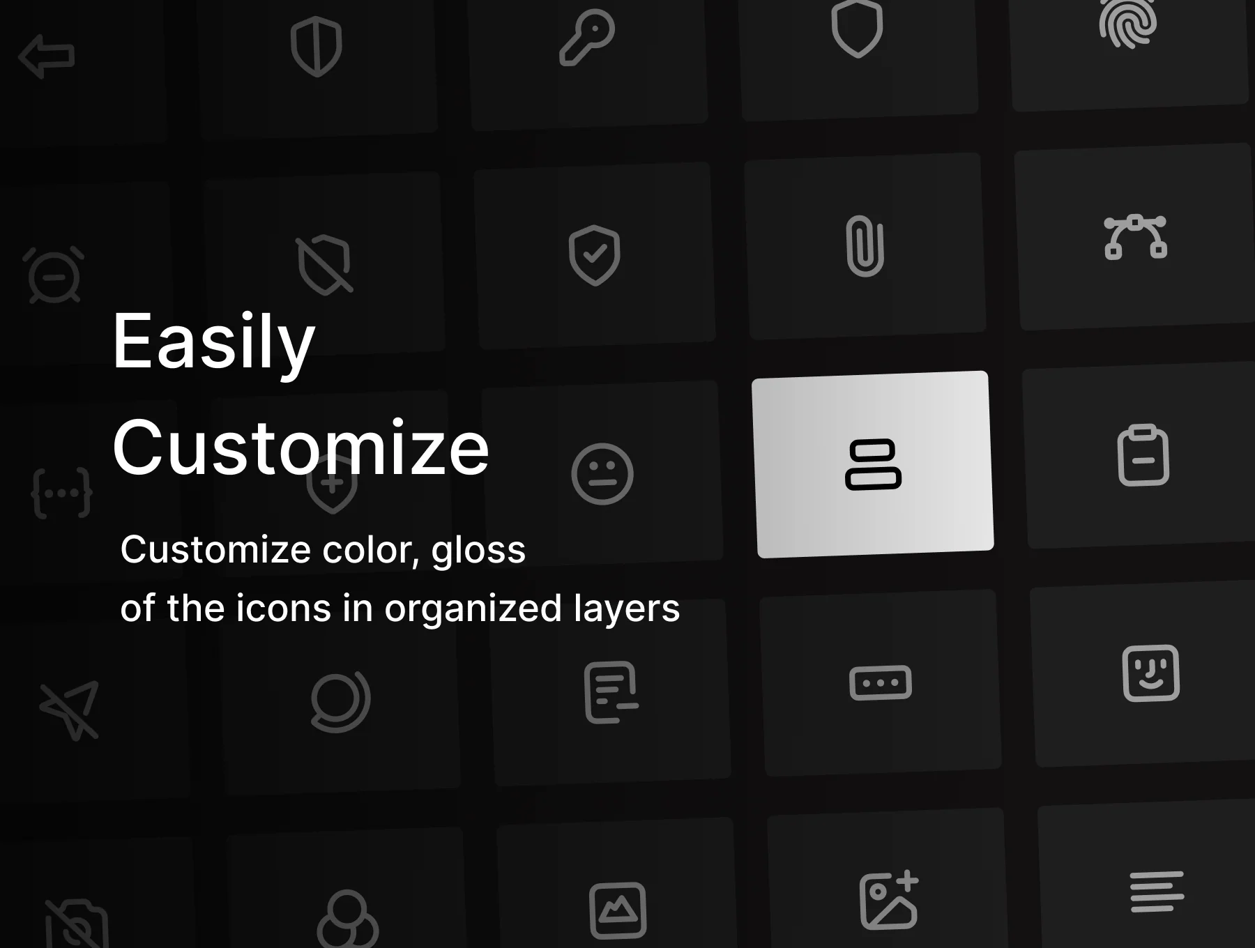 Icon System | 1,100+ Icons Easily Customize 2