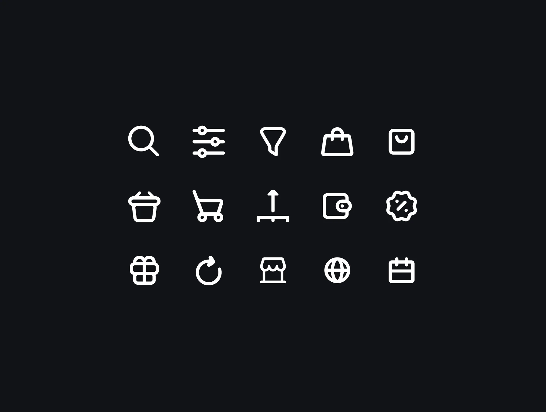 E-commerce Icon Set 5