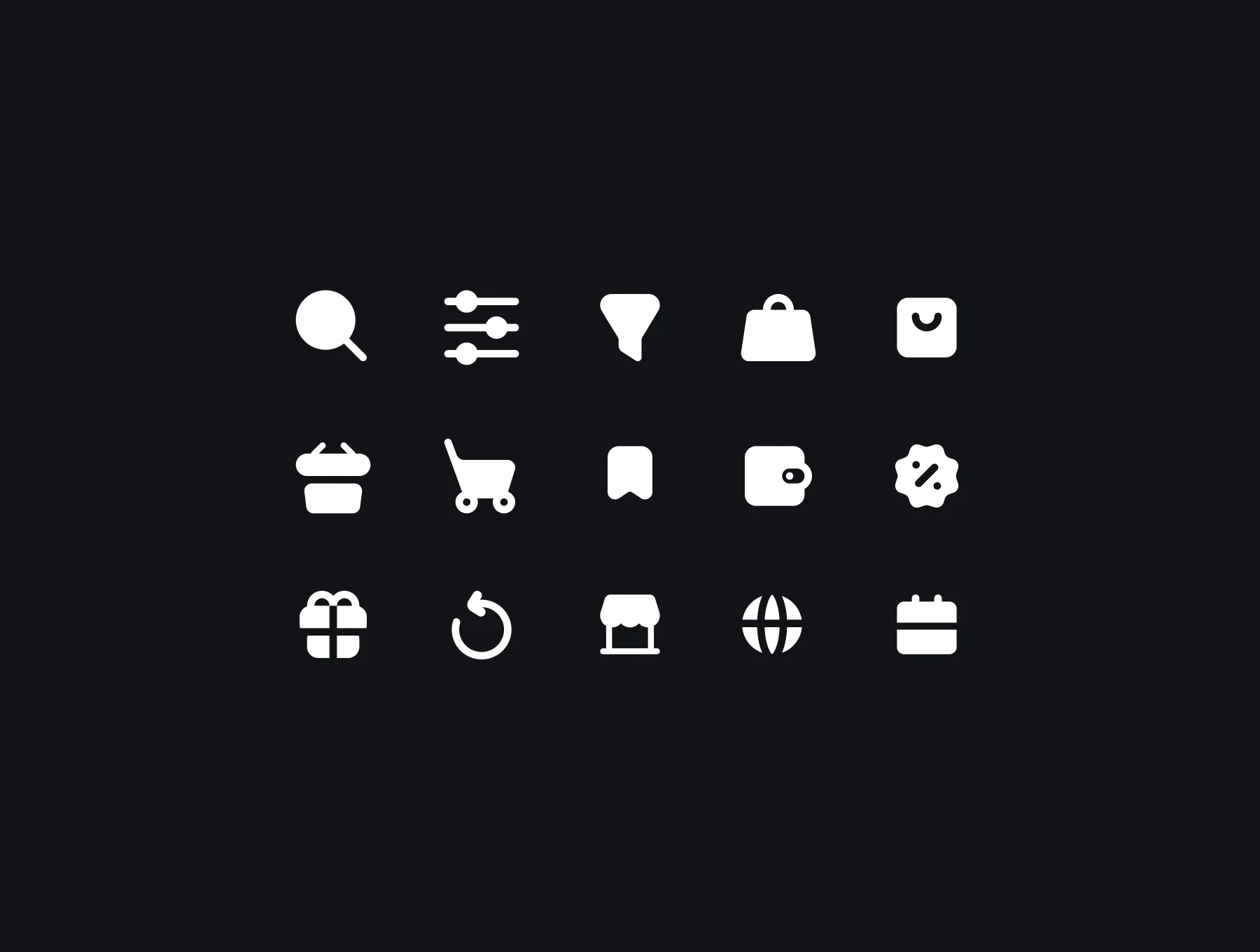 E-commerce Icon Set 6
