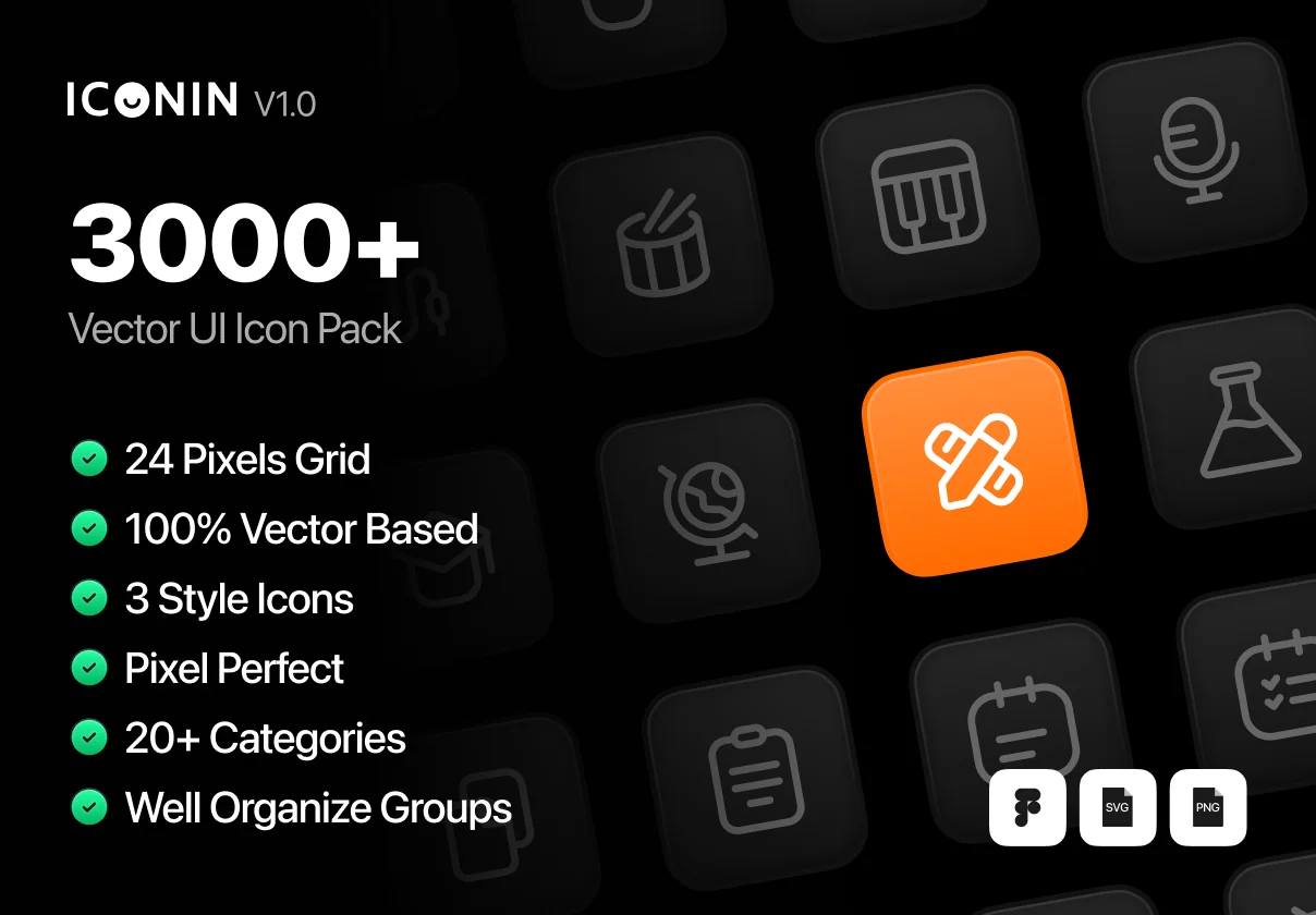 ICONIN - UI Icon Pack