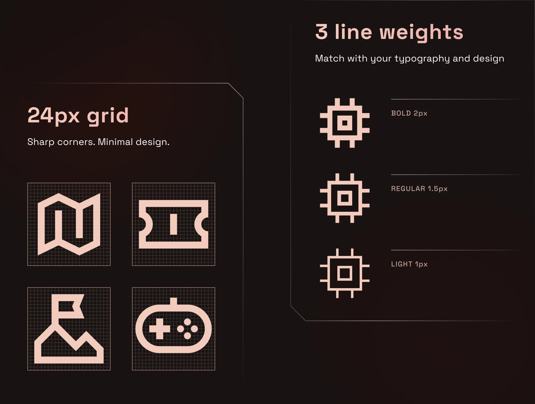 Iconix Sharp Line Icons 2