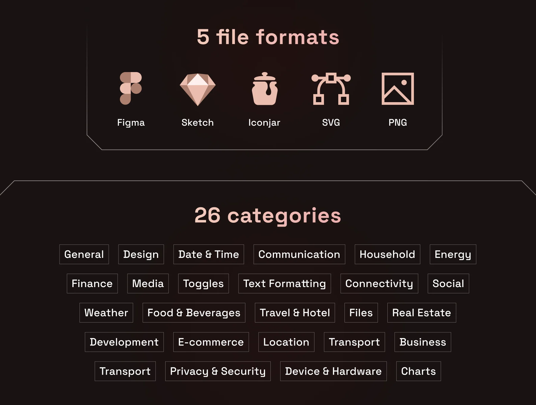 Iconix Sharp Line Icons 6