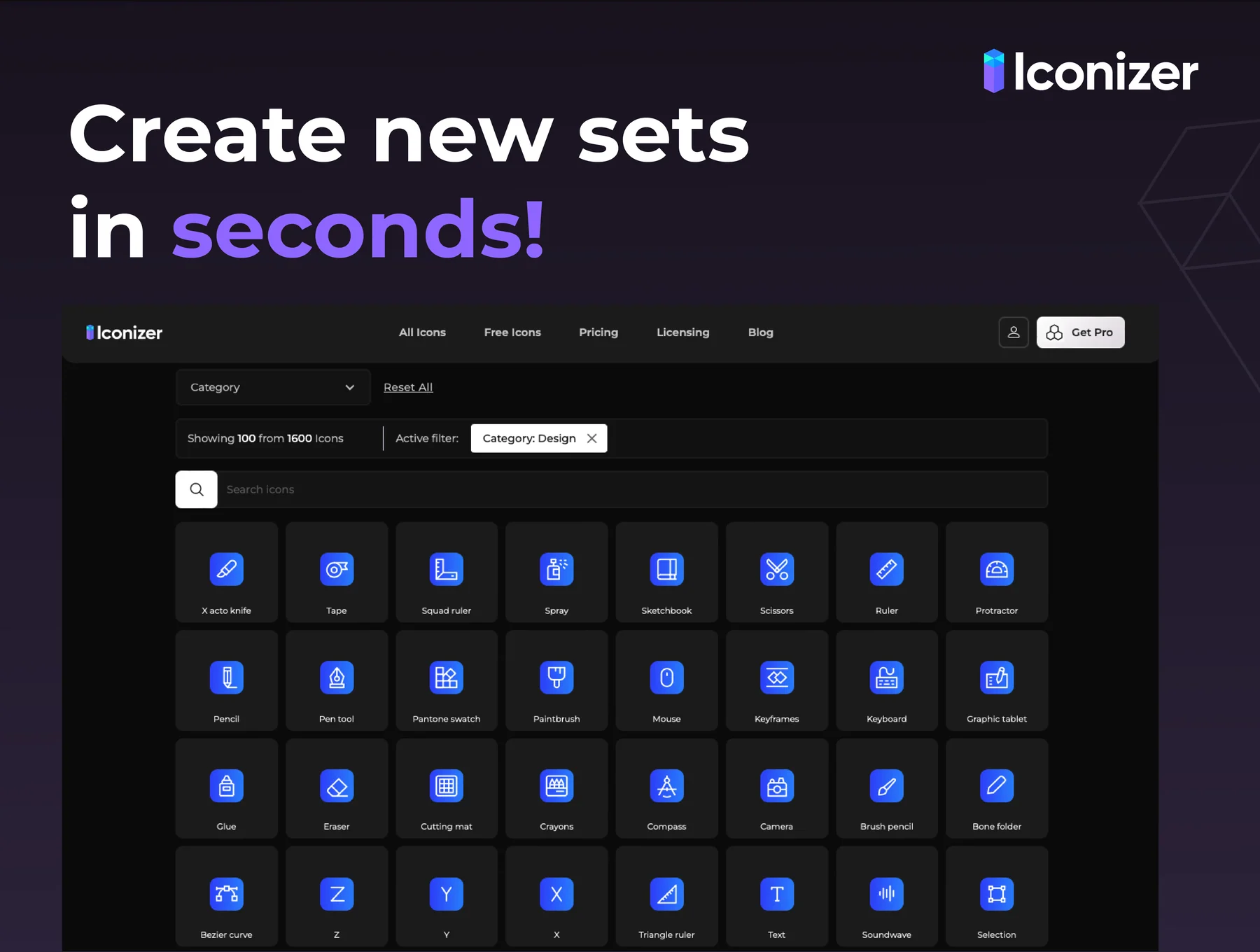 Iconizer Pro | Icon Customizer | 4800+ Icons, 3 Styles 7