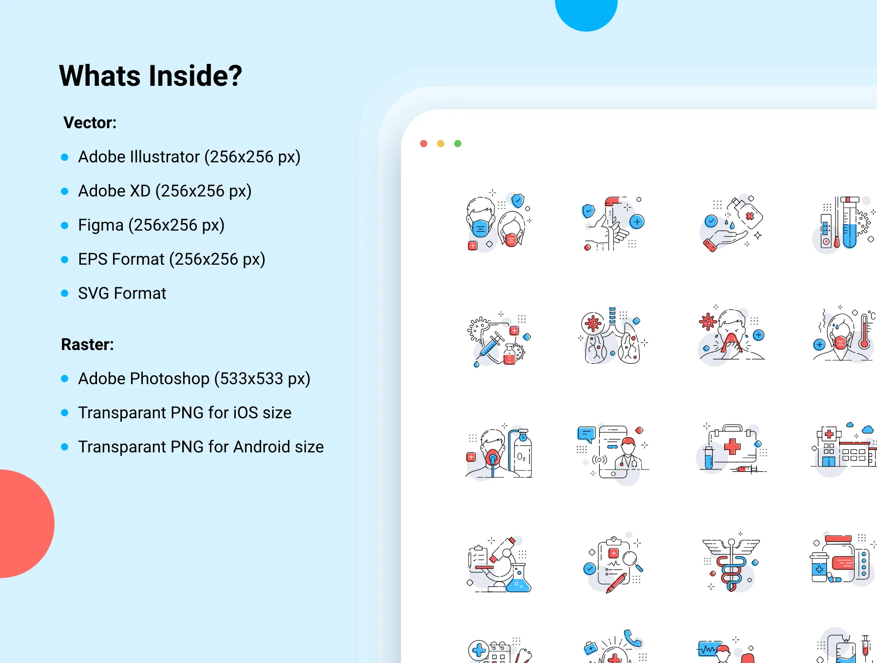 Icons Pack - Covid & Medicals 3