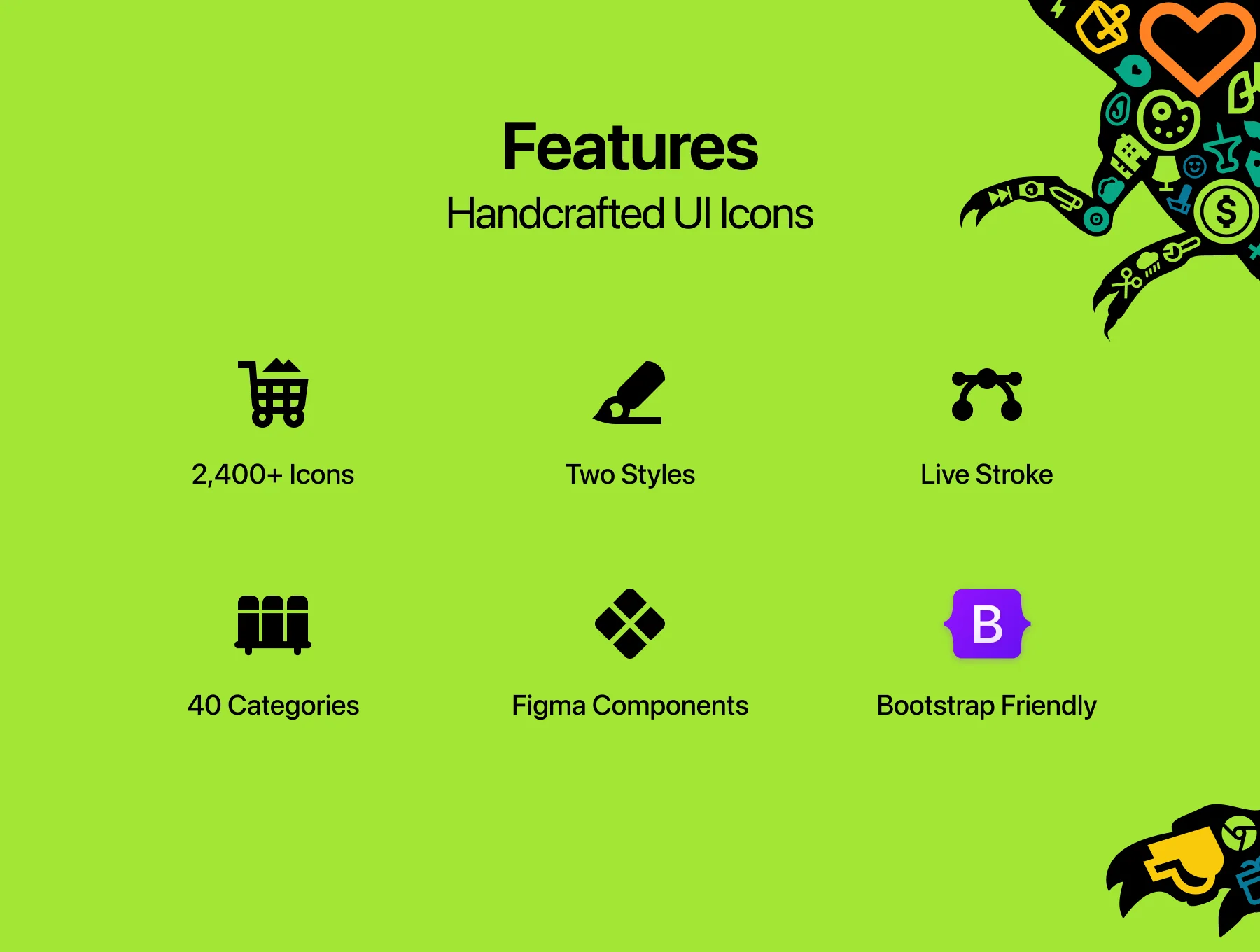 IconSaur - Bootstrap Based Icon System 3