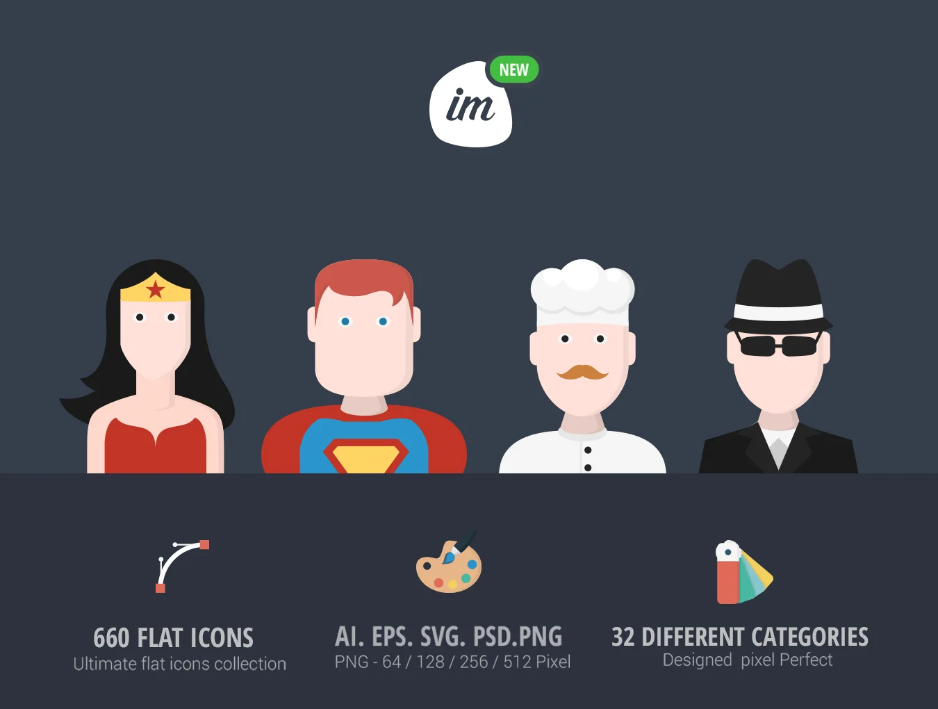 Icons Mind Flat 2