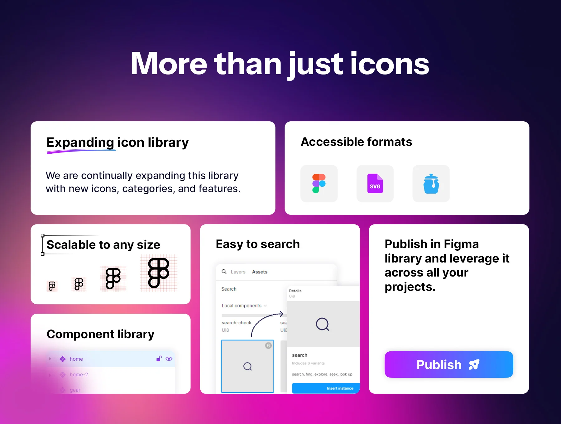 Iconstica Icon Pack - 4000+ icons in one Icons Set 6