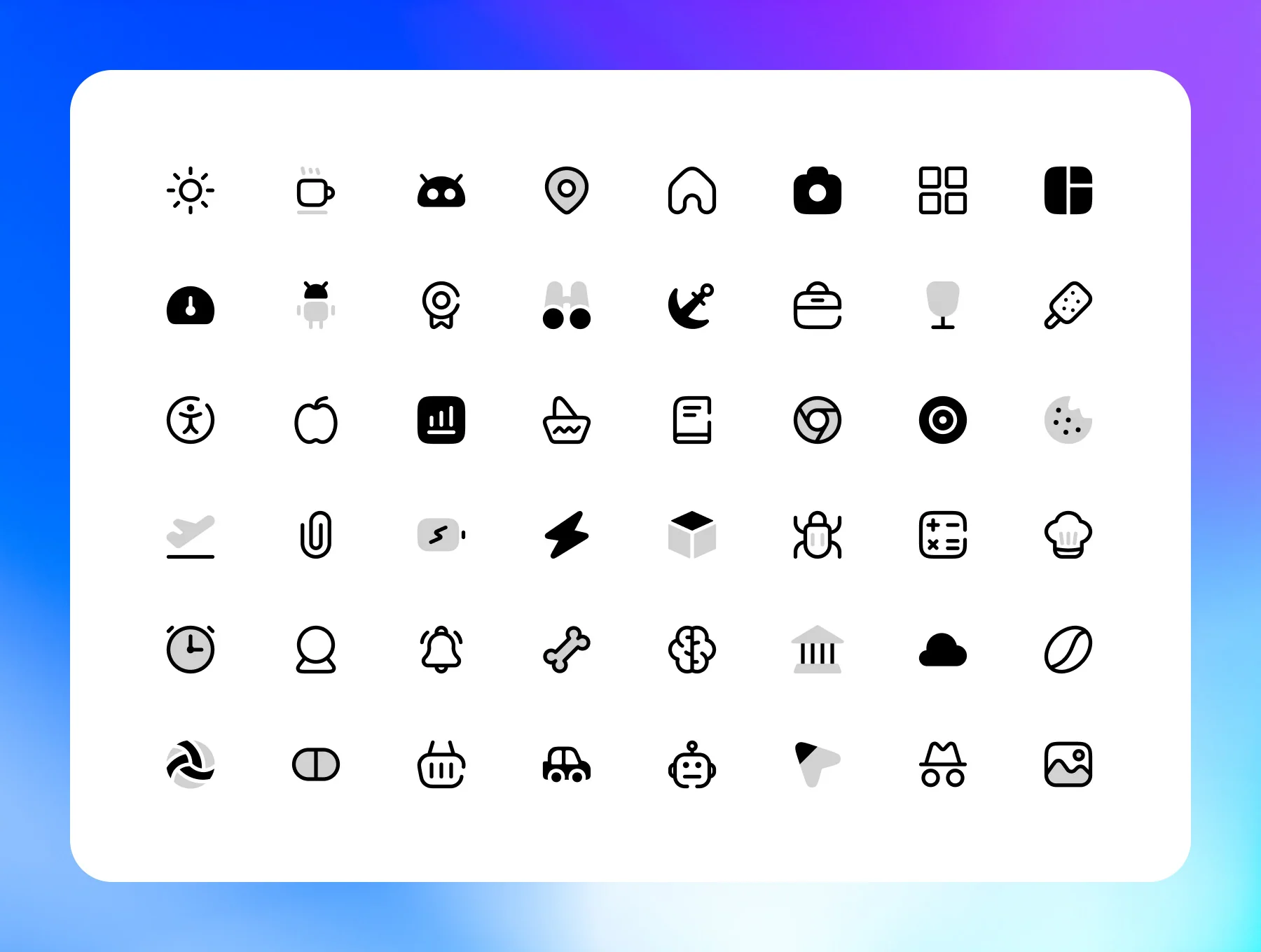 Iconstica Icon Pack - 4000+ icons in one Icons Set 7