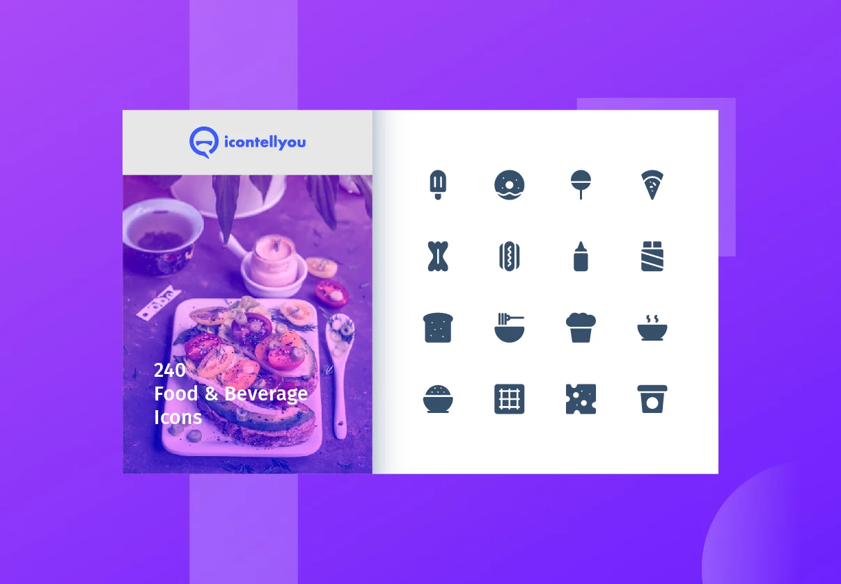 Icontellyou - Food & Beverage Icons